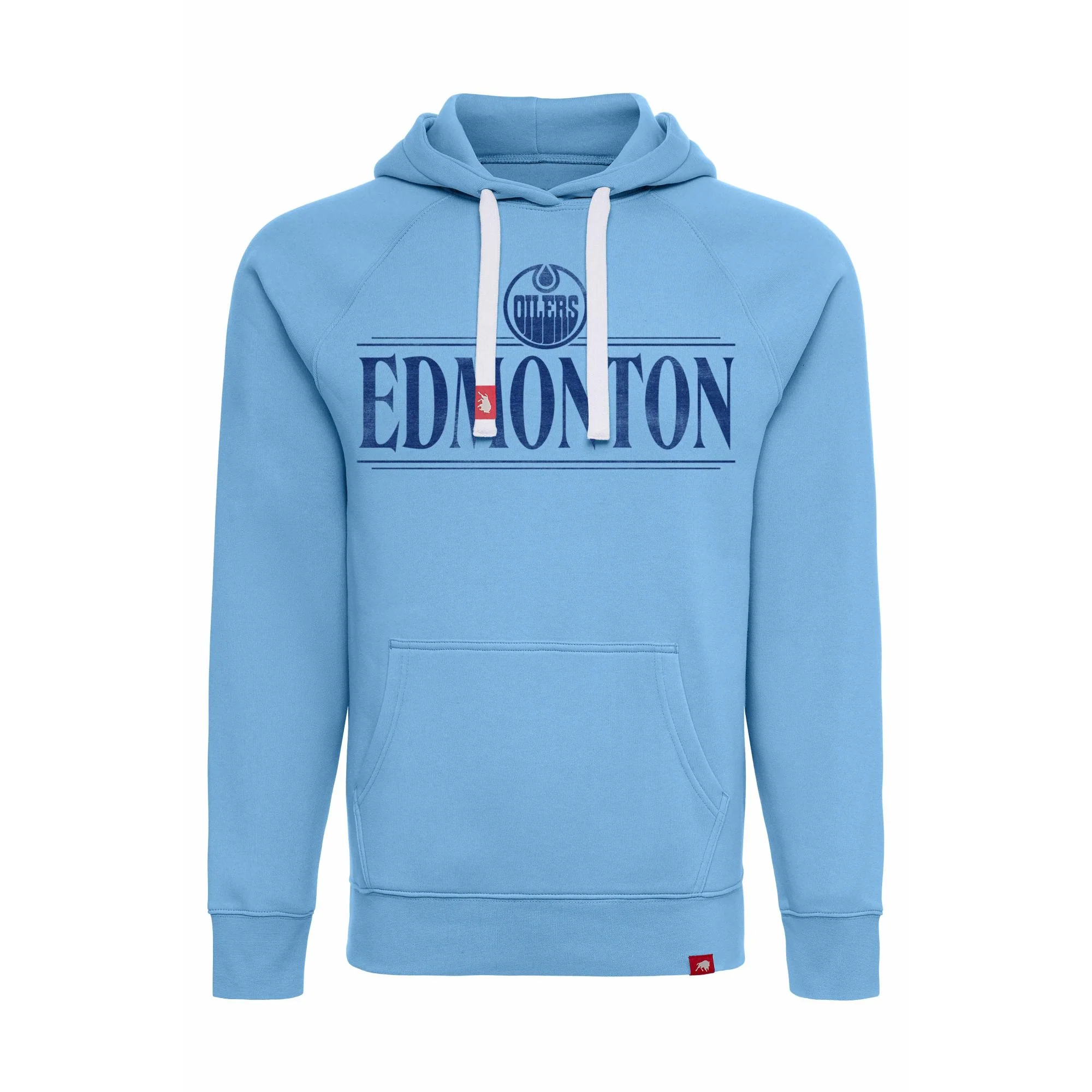 Edmonton Oilers Sportiqe Olsen Rosindale Blue Hoodie