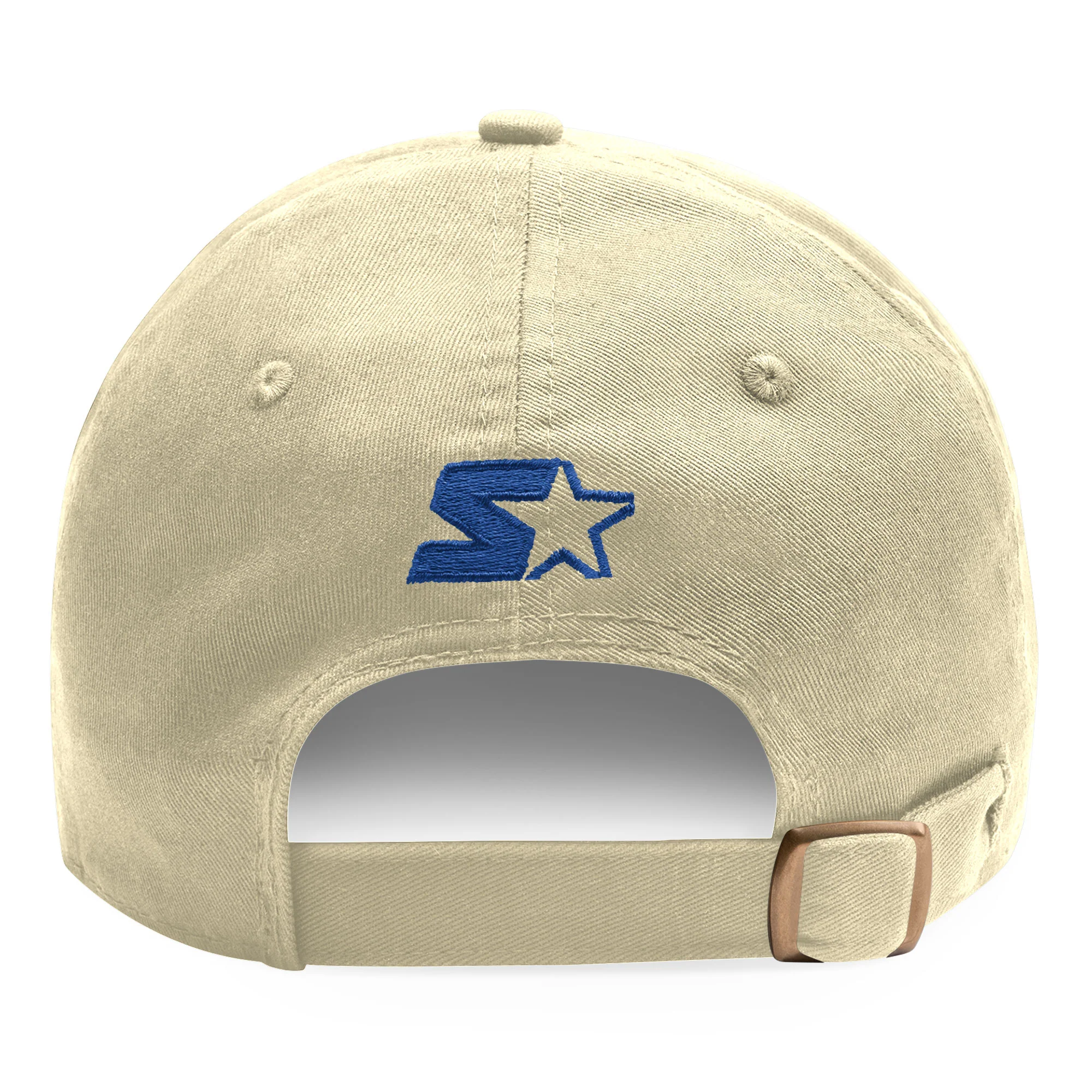 Edmonton Oilers Starter Cream Alternate Logo Adjustable Hat - Image 2