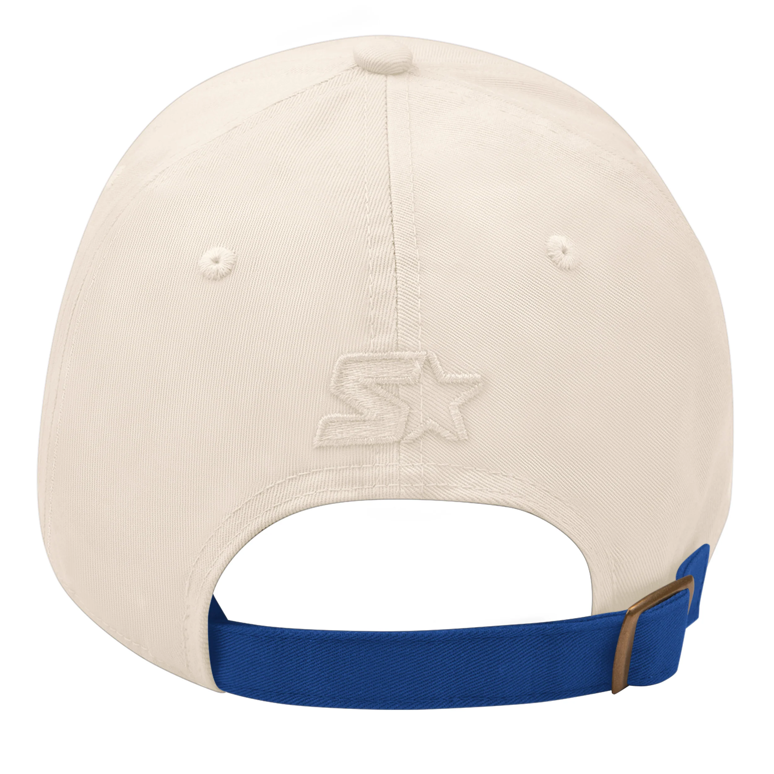 Edmonton Oilers Starter Cream Parchment Pop Adjustable Hat - Image 2