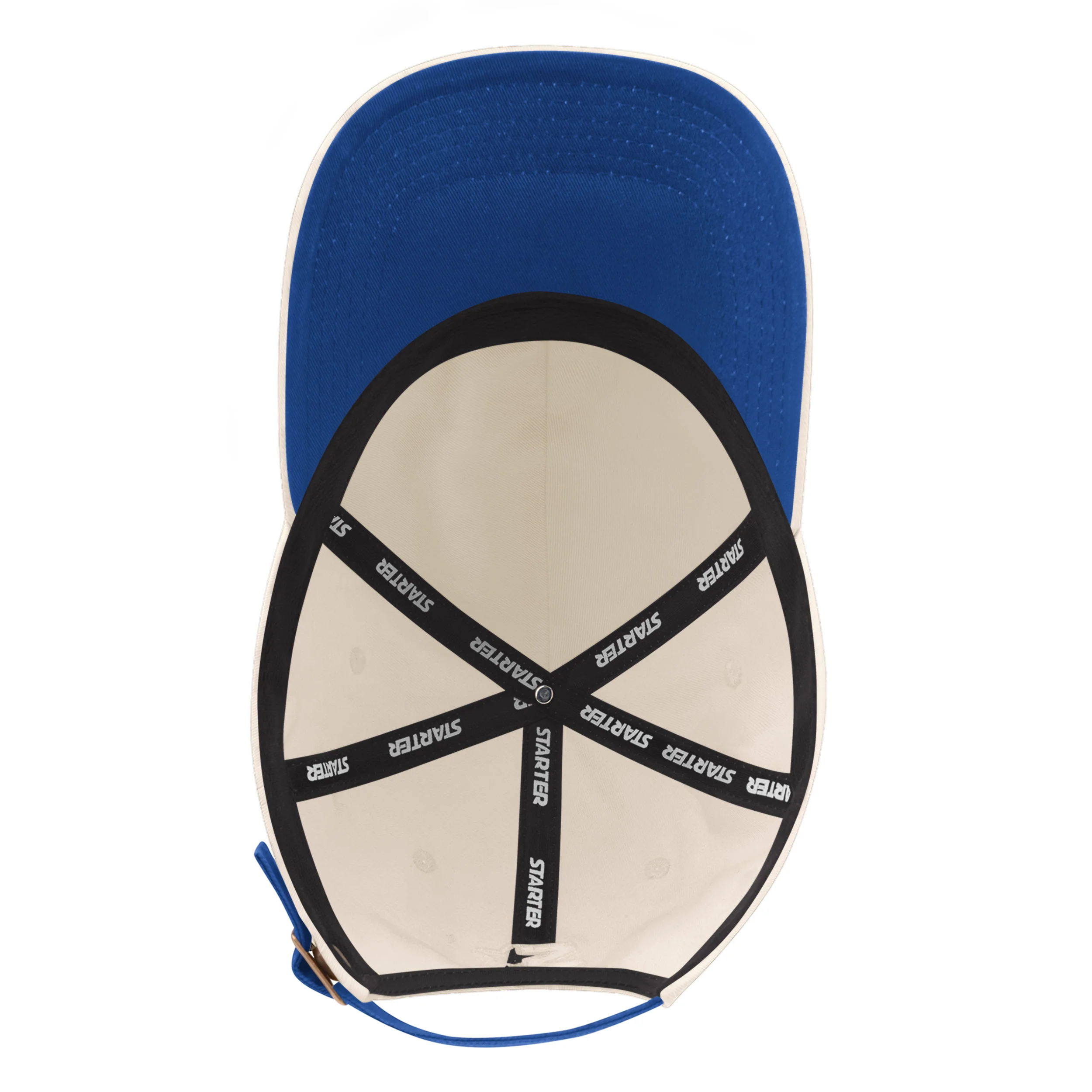 Edmonton Oilers Starter Cream Parchment Pop Adjustable Hat - Image 4