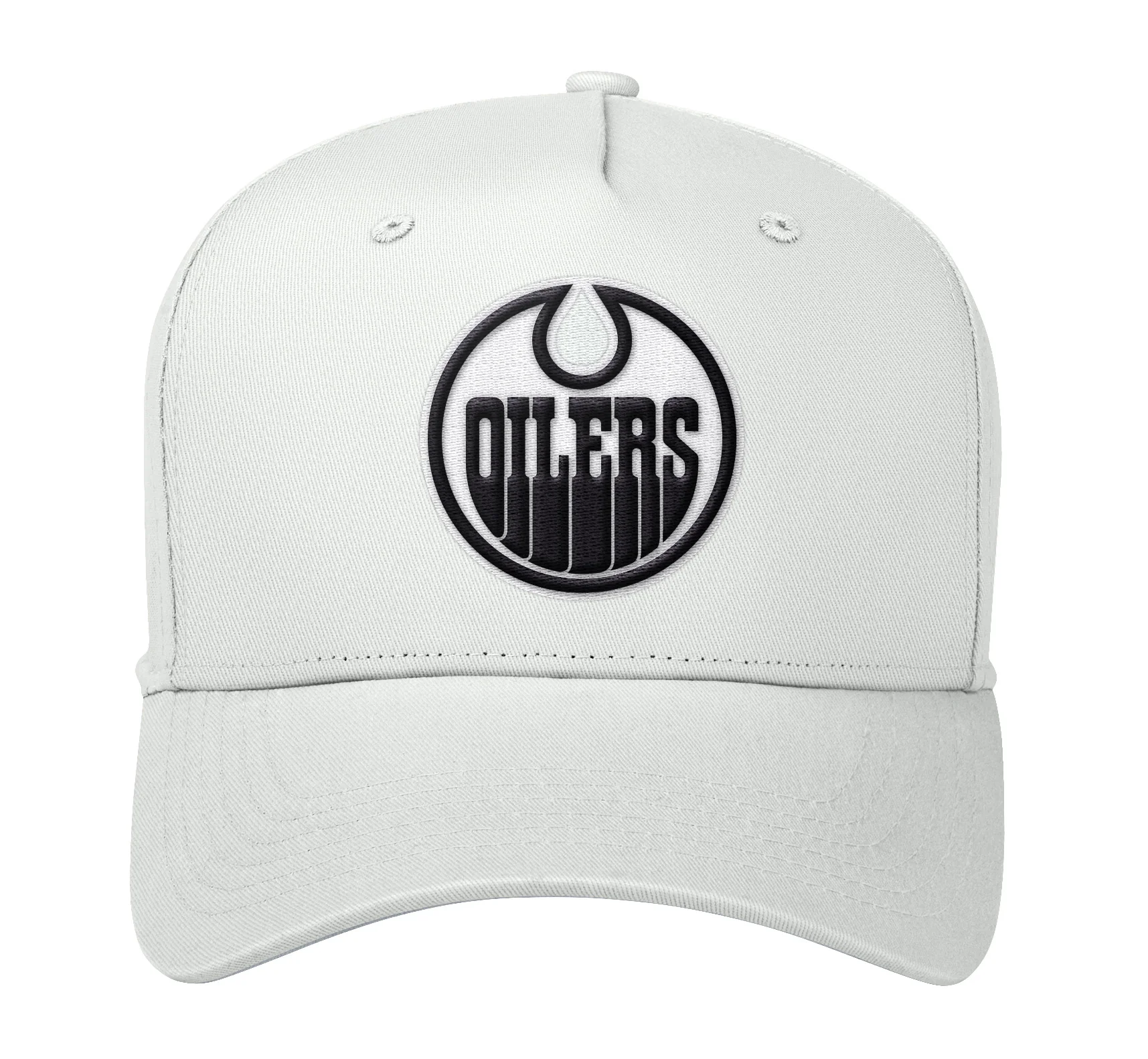 Edmonton Oilers Starter Grey Tonal 5-Star Snapback Hat