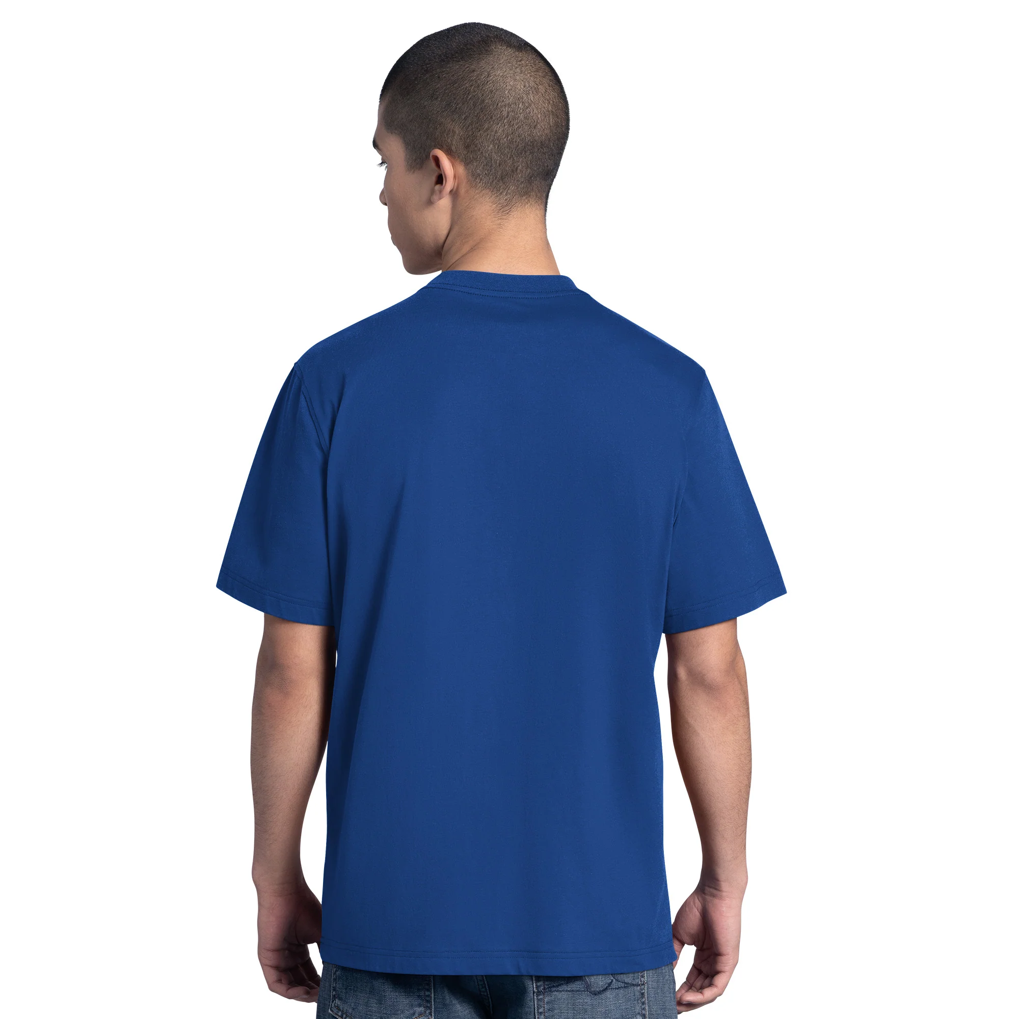 Edmonton Oilers Starter Royal Vintage Game Day T-Shirt - Image 2