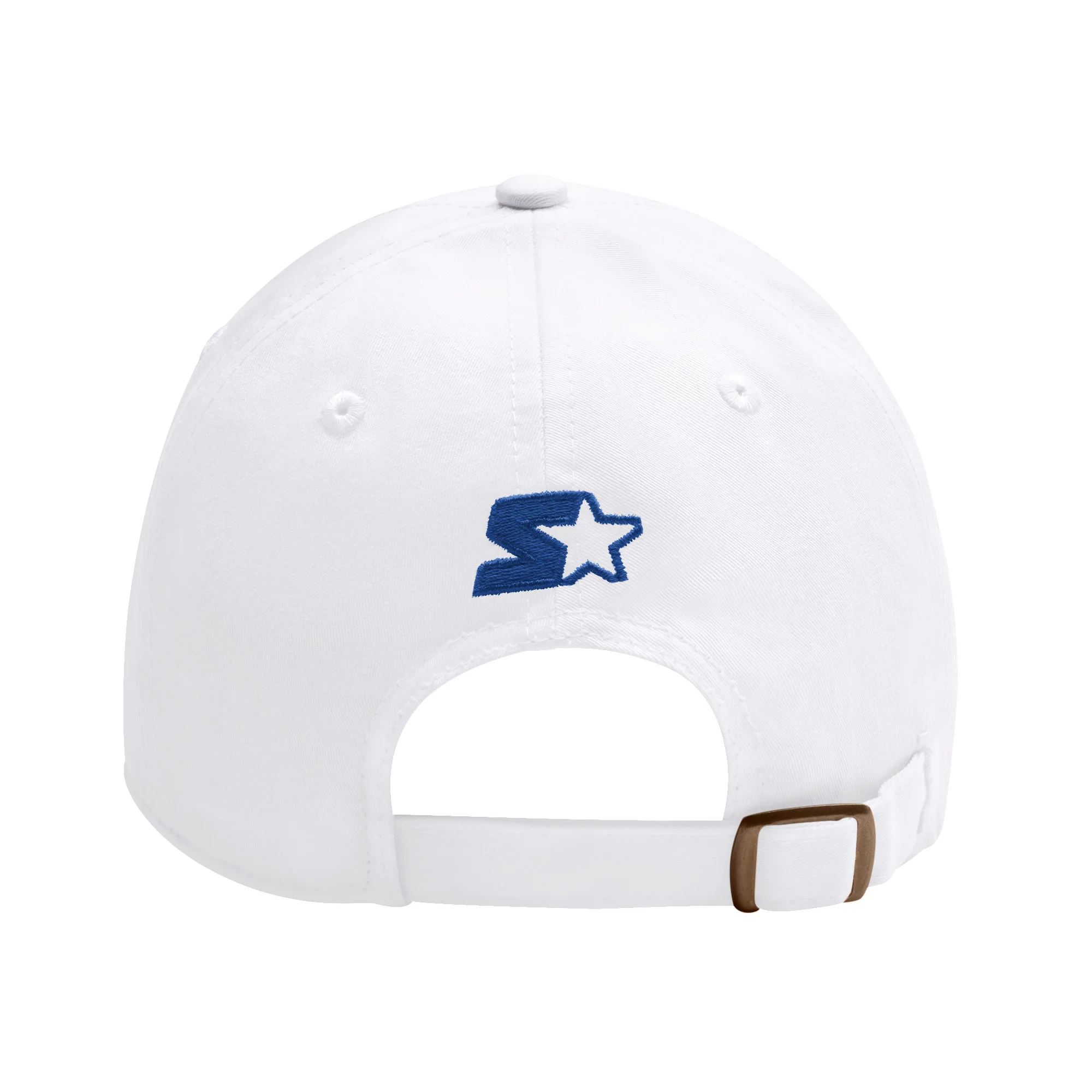 Edmonton Oilers Starter White Locker Room Snapback Hat - Image 2
