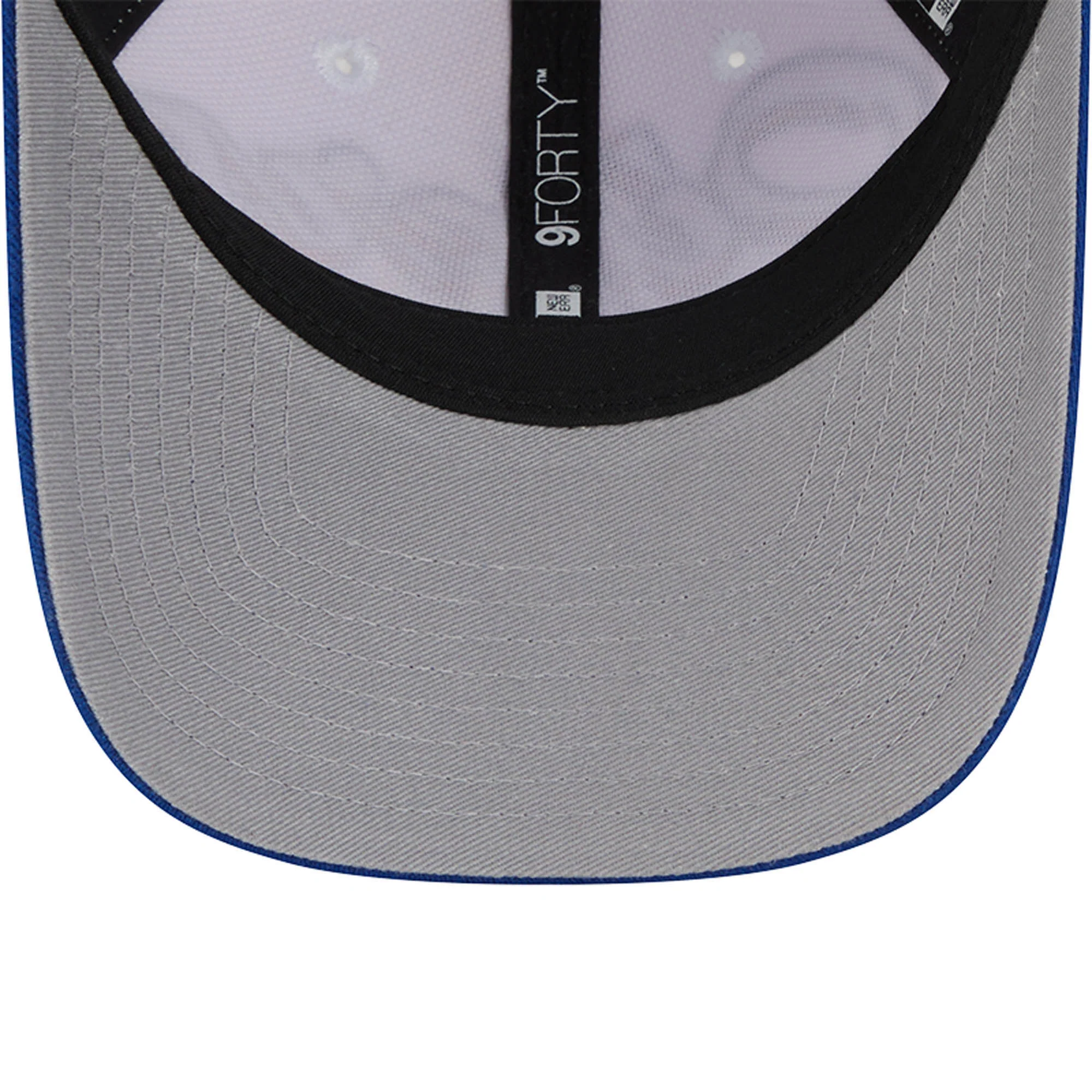 Edmonton Oilers Toddler New Era White & Blue Team Loyal 9FORTY M-Crown Adjustable Hat - Image 6