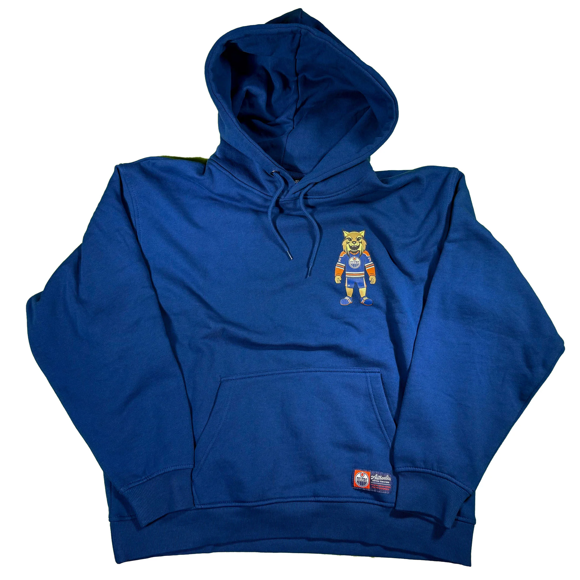 Edmonton Oilers Unisex Authentics Navy Hunter Relaxed Hoodie - Image 3
