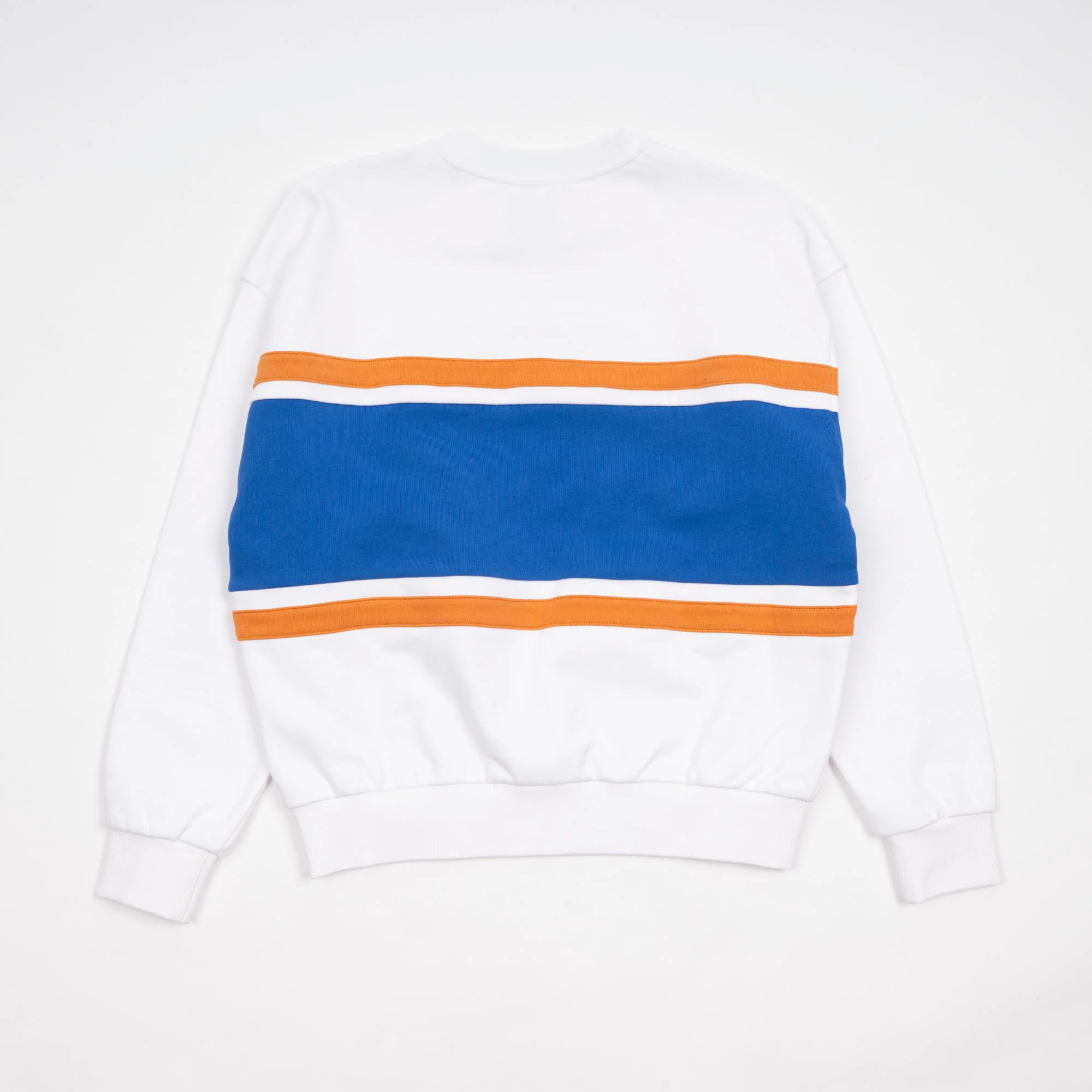 Edmonton Oilers Unisex Sports Club Atelier by Lauren McDavid White Apex Crewneck Sweatshirt - Image 2