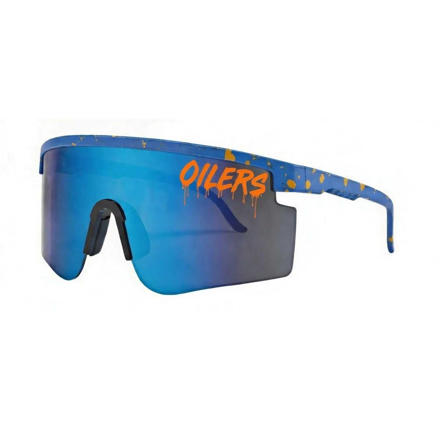 Edmonton Oilers Unity Blue and Orange Sunglasses
