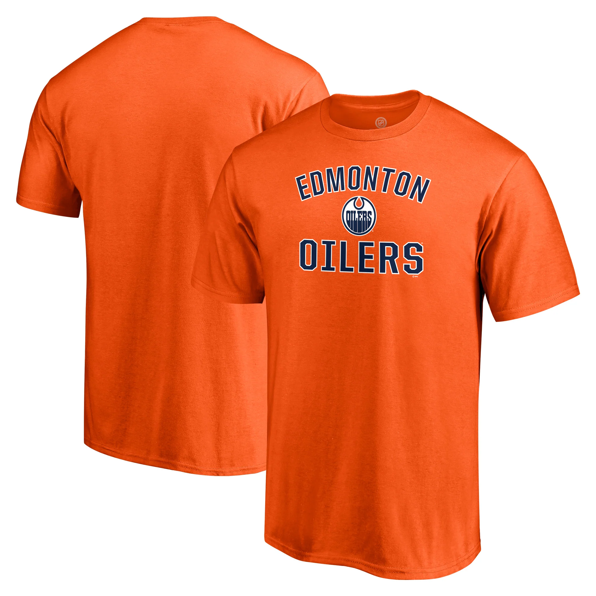 Edmonton Oilers Victory Arch Orange T-Shirt - Image 3