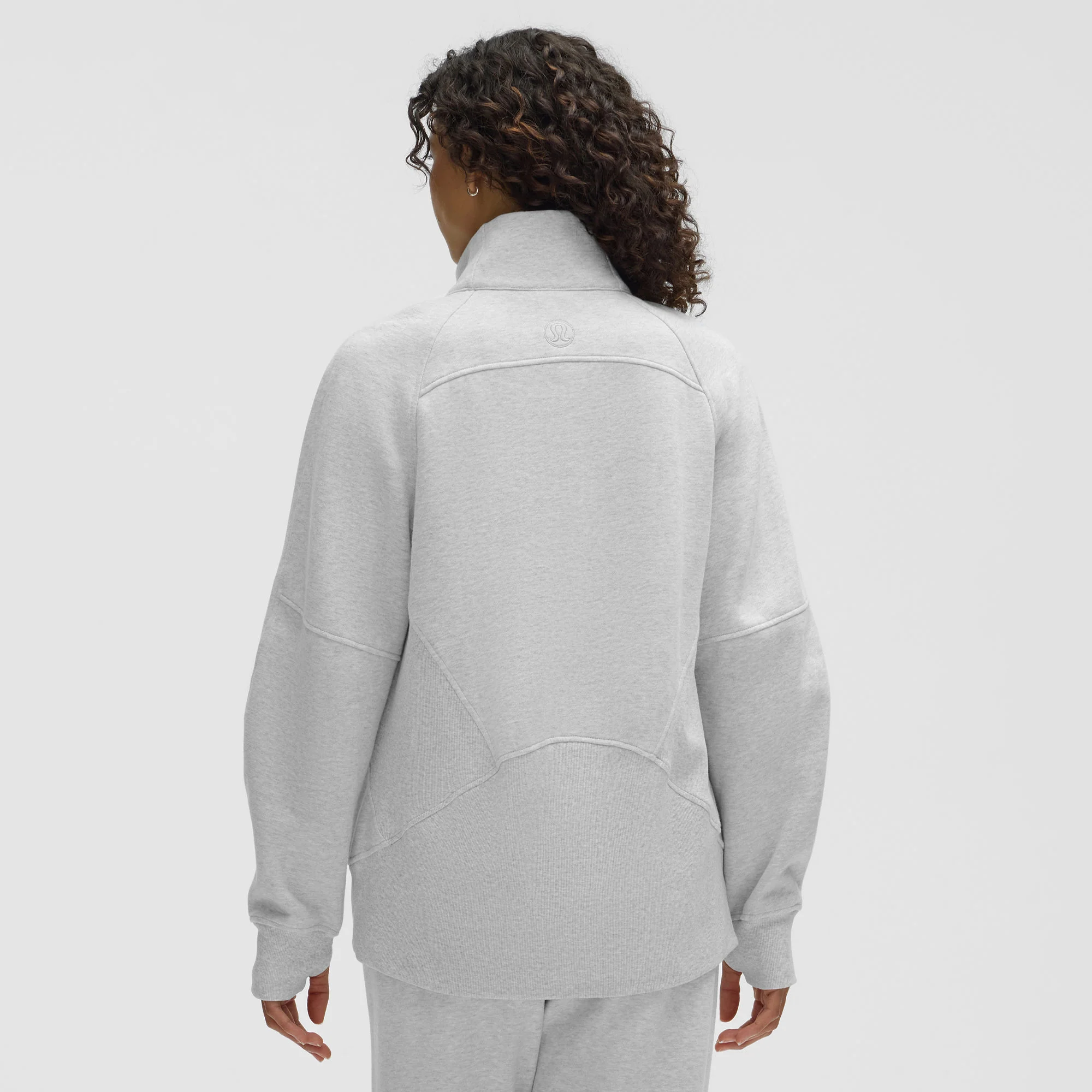 Edmonton Oilers lululemon Women's Long Scuba Oversized Half-Zip Funnel Neck - Image 2
