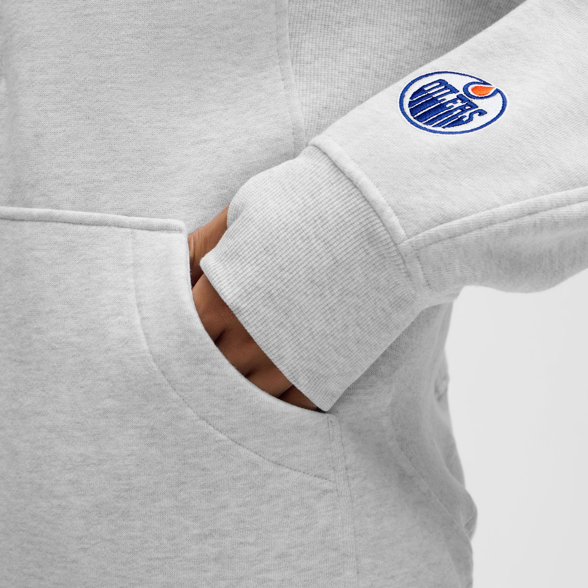 Edmonton Oilers lululemon Women's Long Scuba Oversized Half-Zip Funnel Neck - Image 4