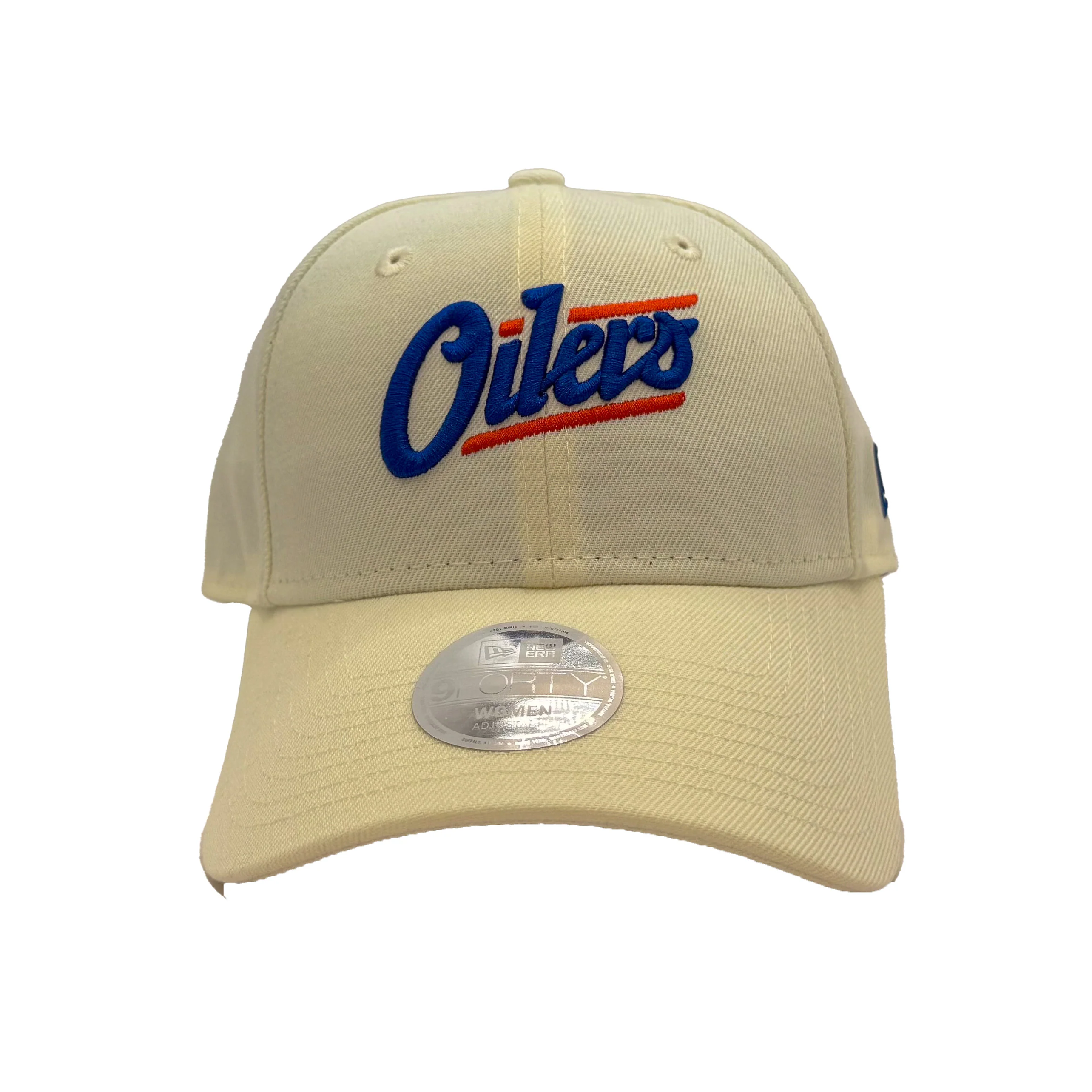 Edmonton Oilers Women's New Era Chrome 9FORTY Alternate Logo Adjustable Hat - Image 3