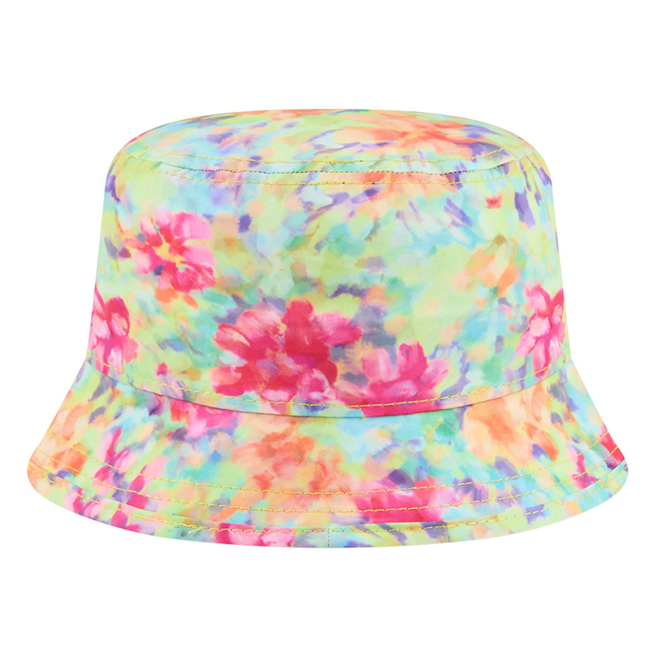 Edmonton Oilers Women's New Era Green Watercolor Bucket Hat - Image 5