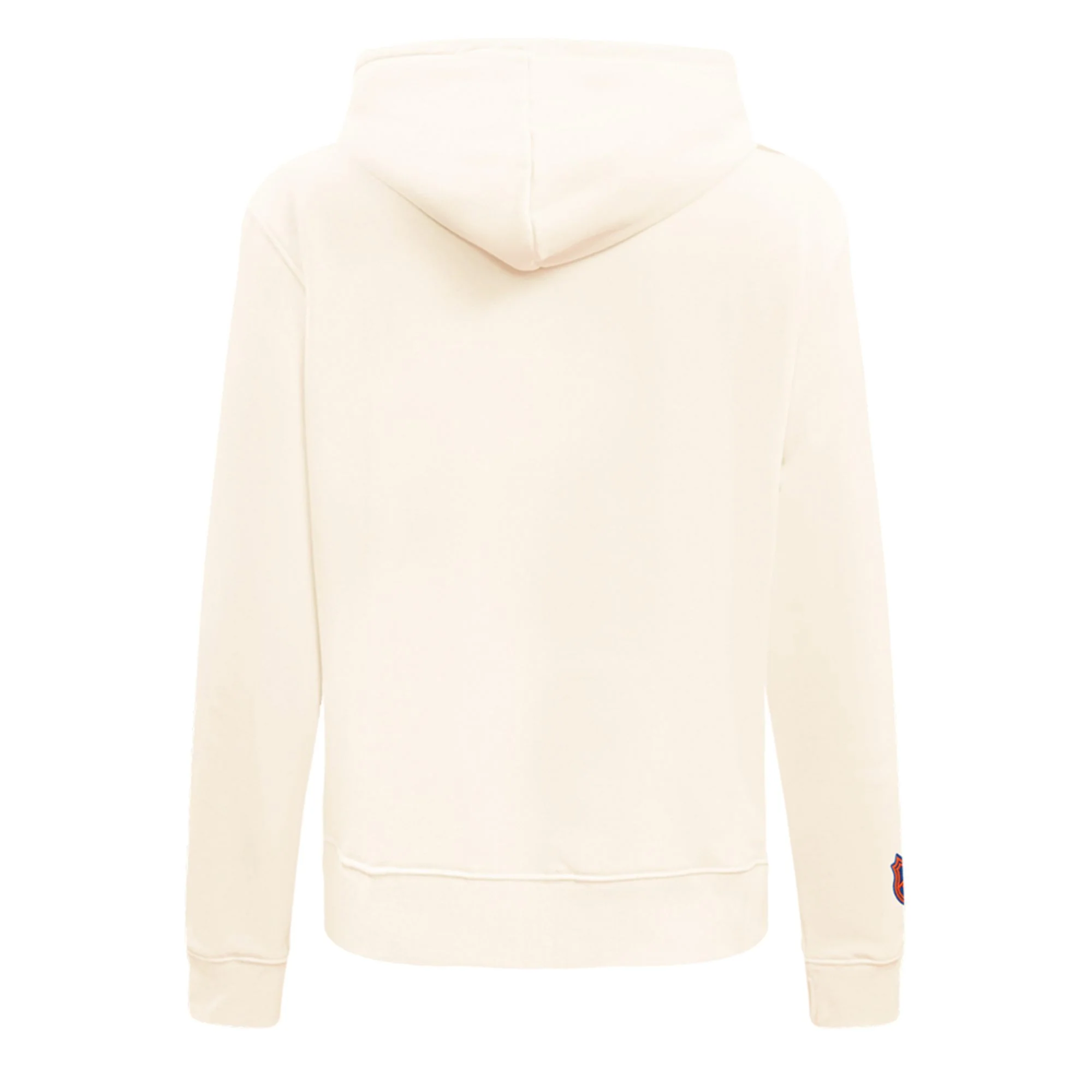 Edmonton Oilers Women's Pro Standard Classic Icon Cream Full-Zip Hoodie - Image 2