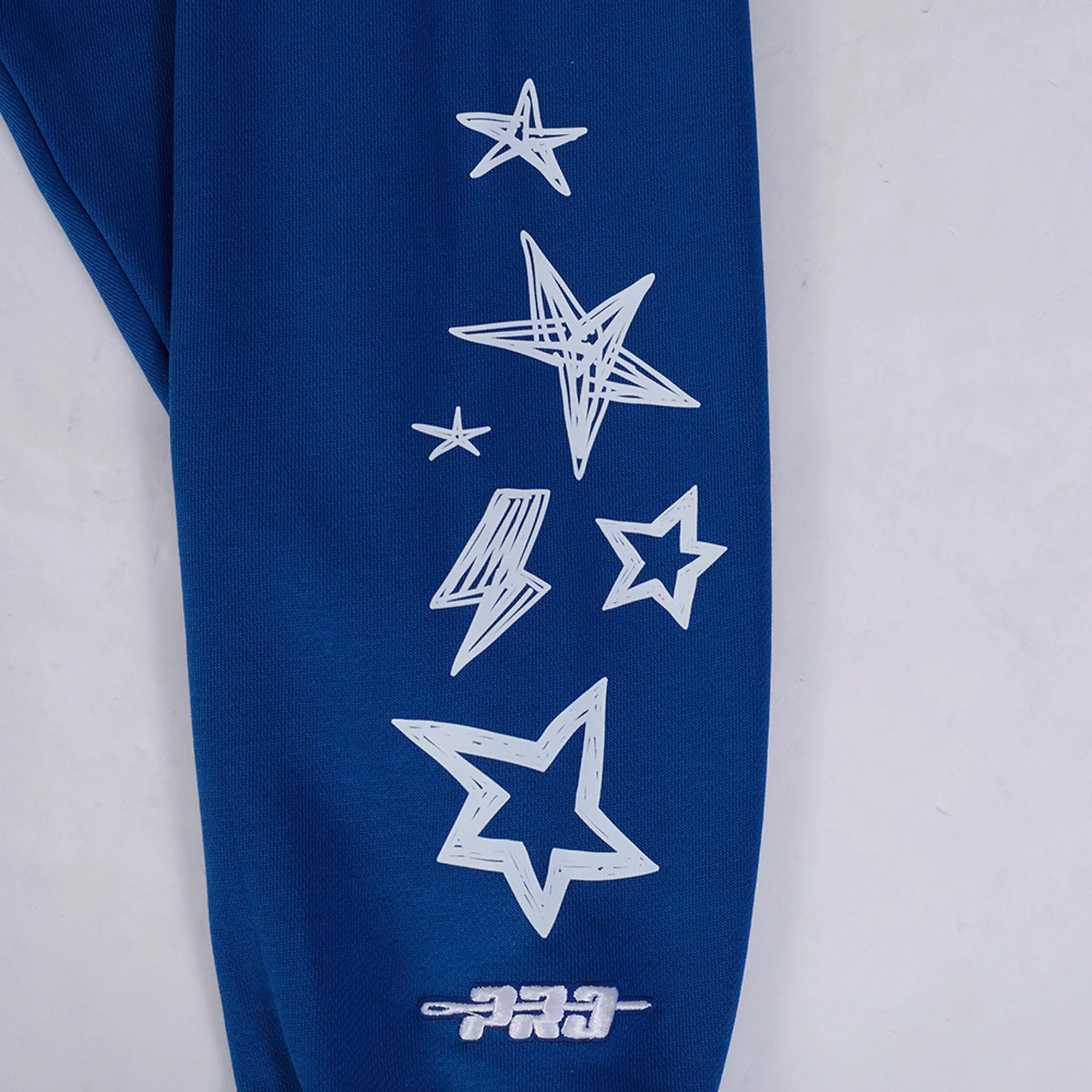Edmonton Oilers Women's Pro Standard Sketchbook Blue Crewneck Sweatshirt - Image 7
