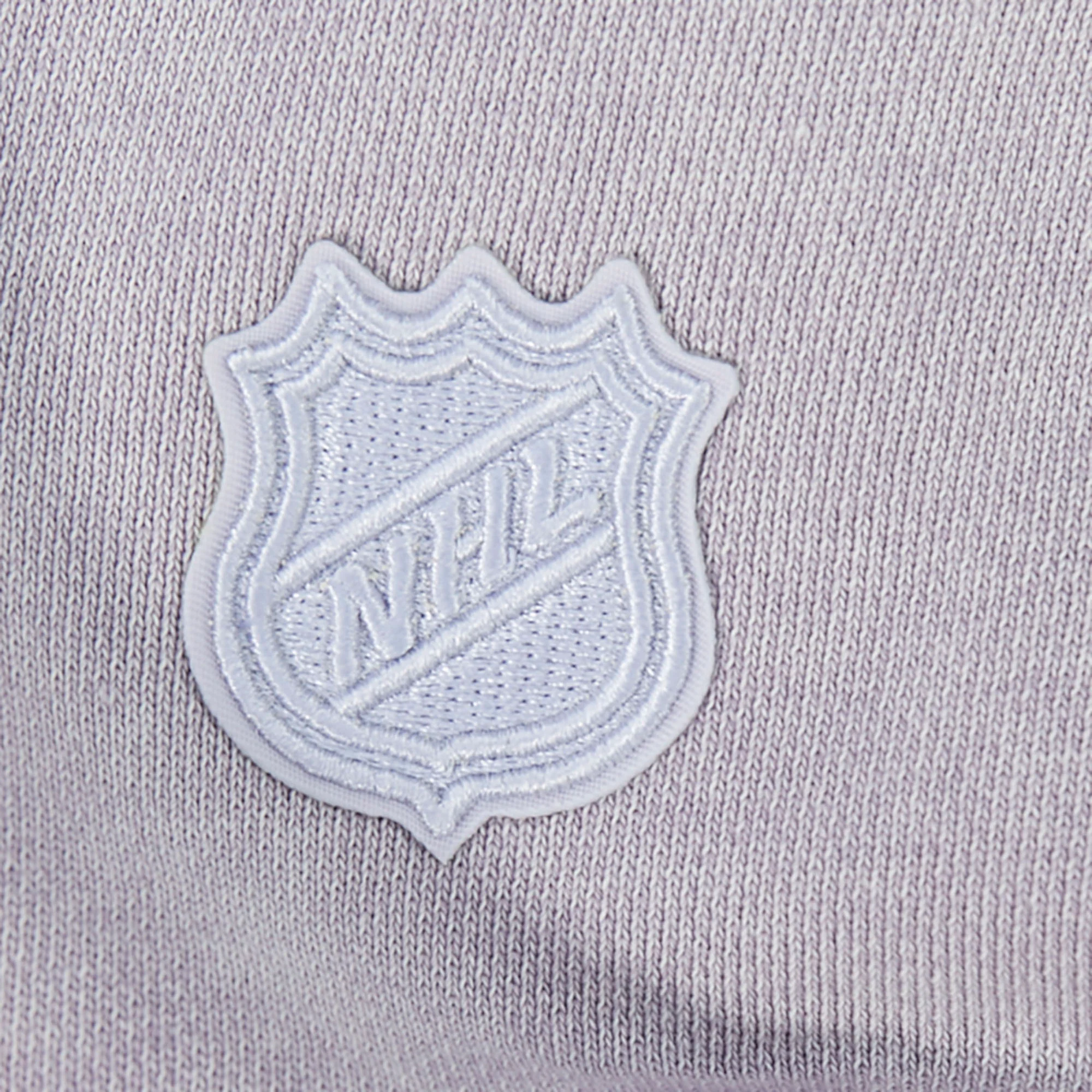 Edmonton Oilers Women's Pro Standard Street Team Enzyme Wash Purple Boxy Cropped Hoodie - Image 7