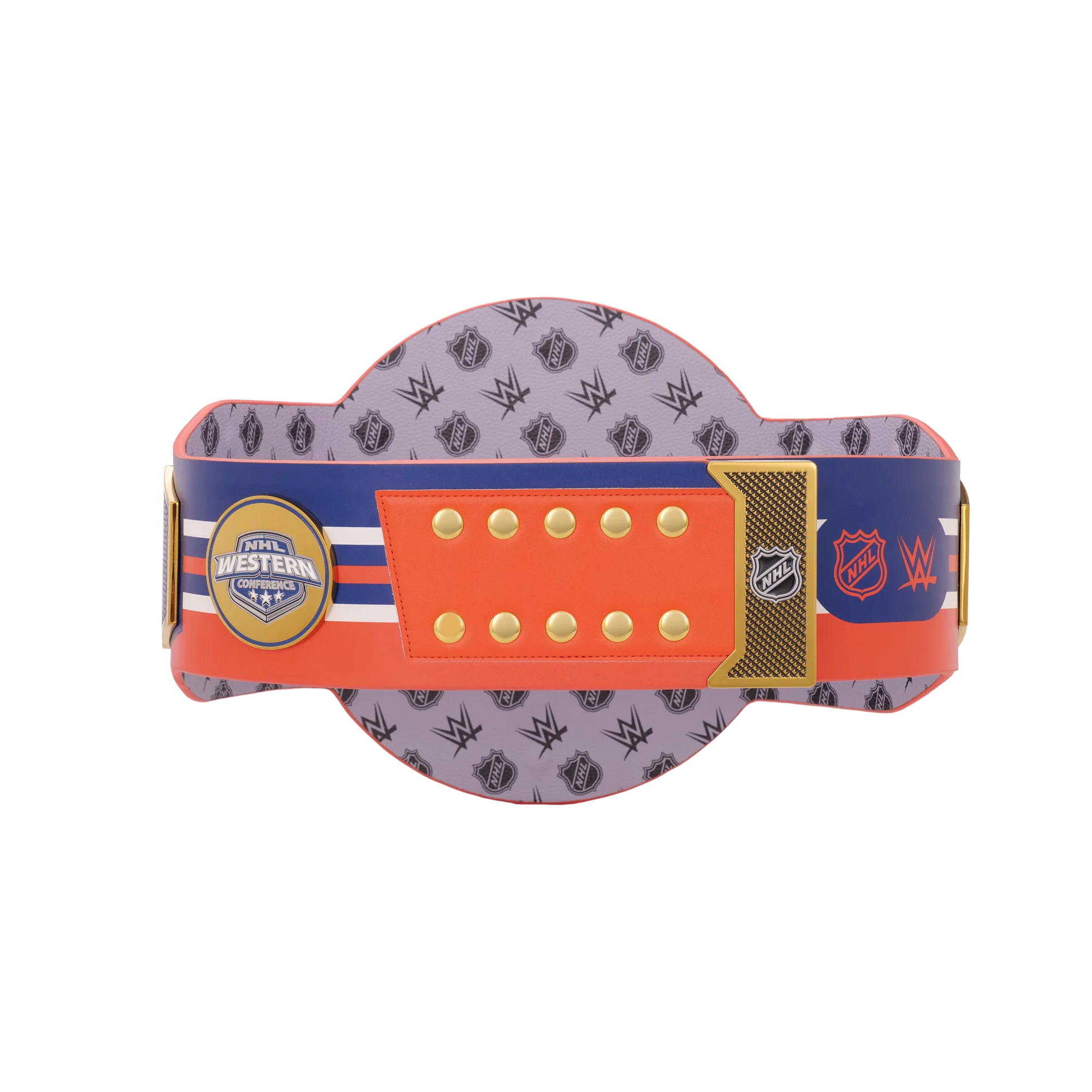 Edmonton Oilers WWE Legacy Title Belt - Image 2