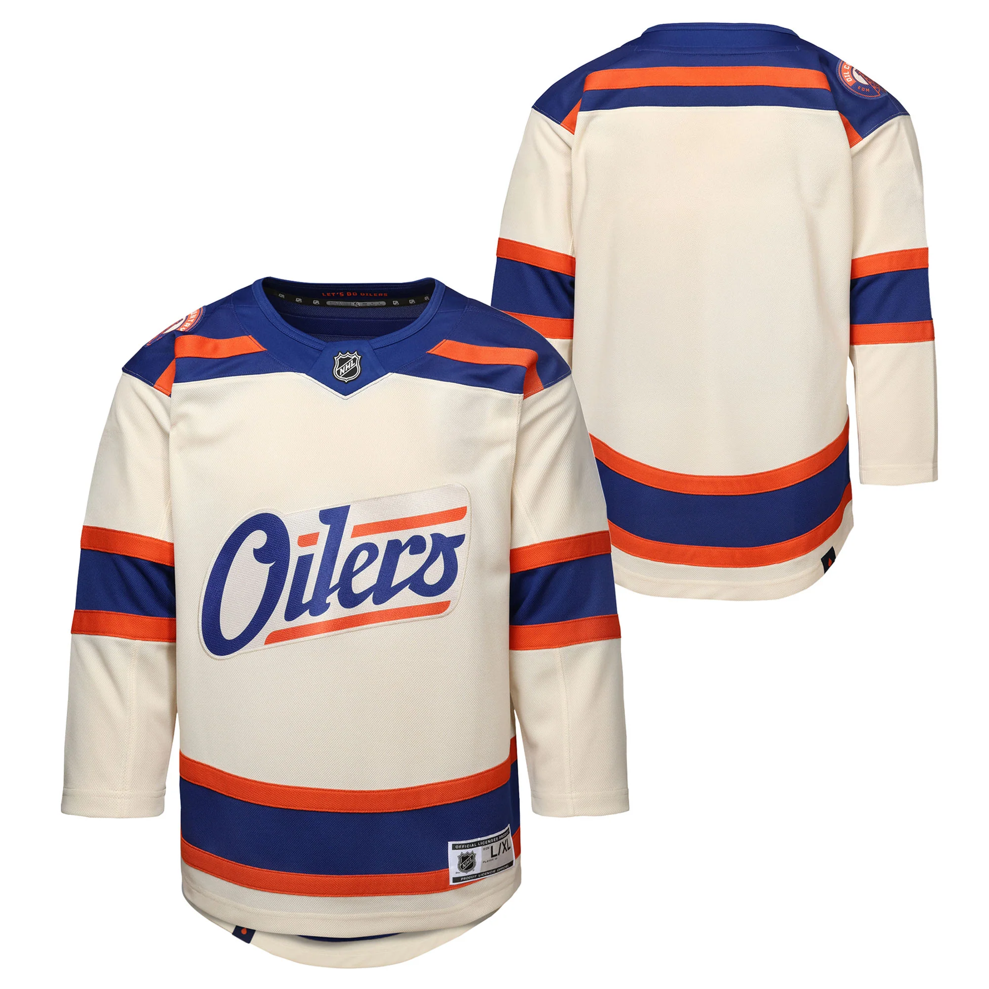 Edmonton Oilers Youth 2025-26 Alternate Blank Jersey - Image 3