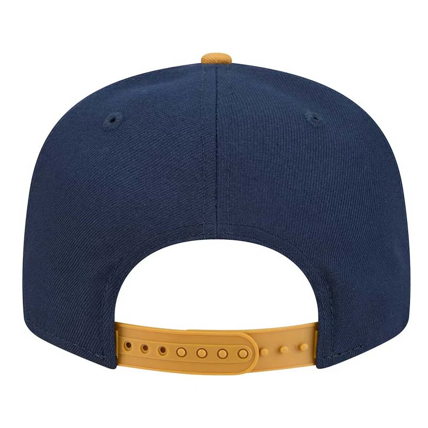 Edmonton Oilers Youth New Era Color Pack Navy Blue & Mustard Yellow 9FIFTY Snapback Hat - Image 2