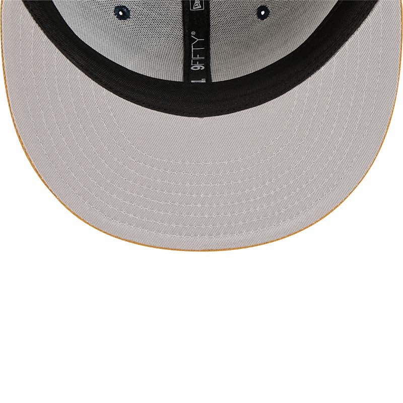 Edmonton Oilers Youth New Era Color Pack Navy Blue & Mustard Yellow 9FIFTY Snapback Hat - Image 7