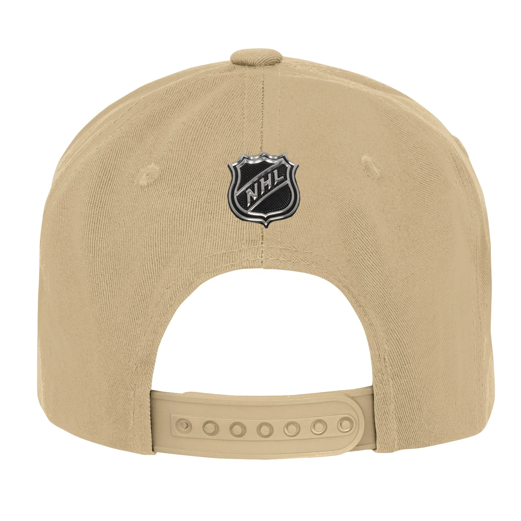 Edmonton Oilers Youth Outerstuff Authentic Pro Alternate Logo Cream Snapback Hat - Image 2