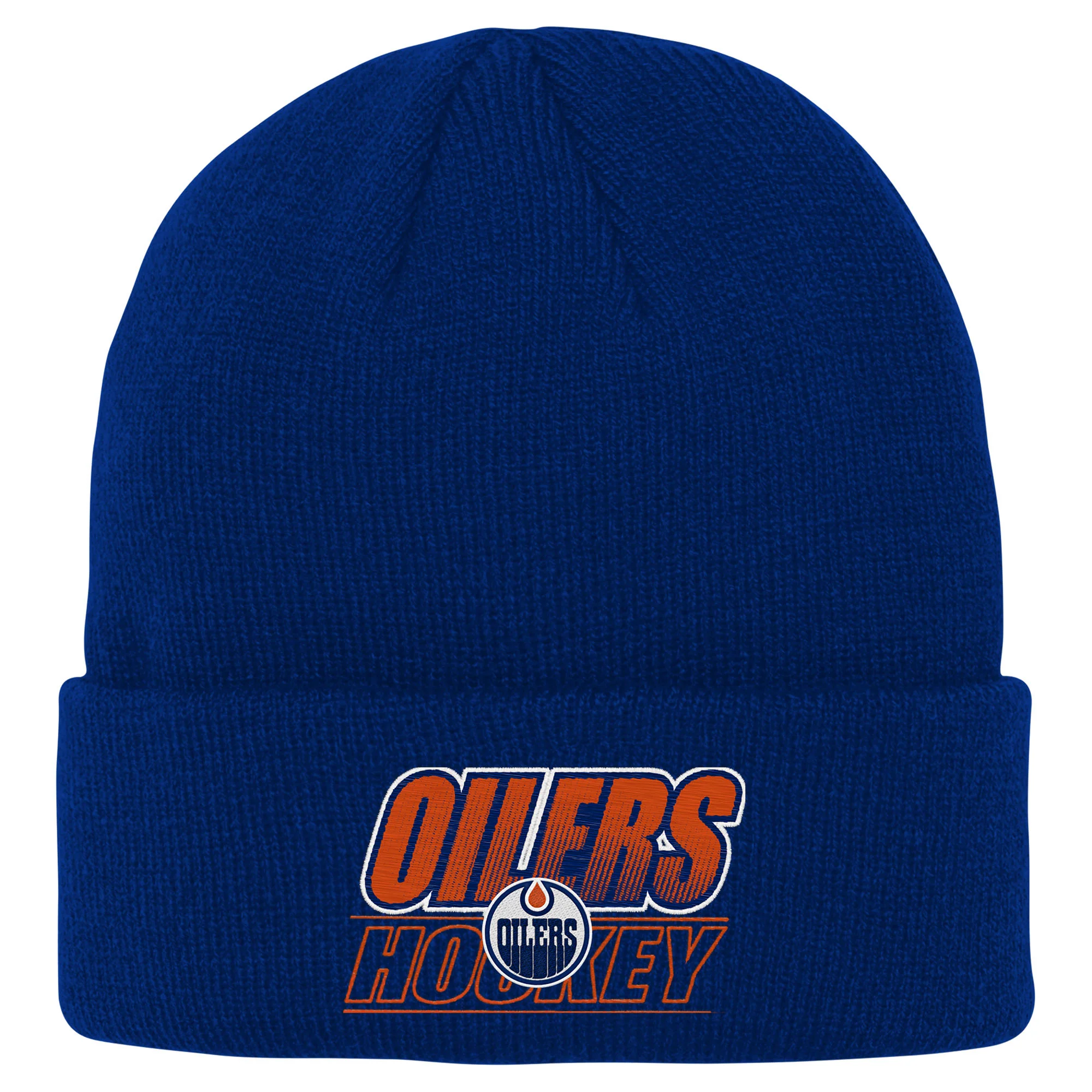 Edmonton Oilers Youth Outerstuff Blue Fast Track Toque