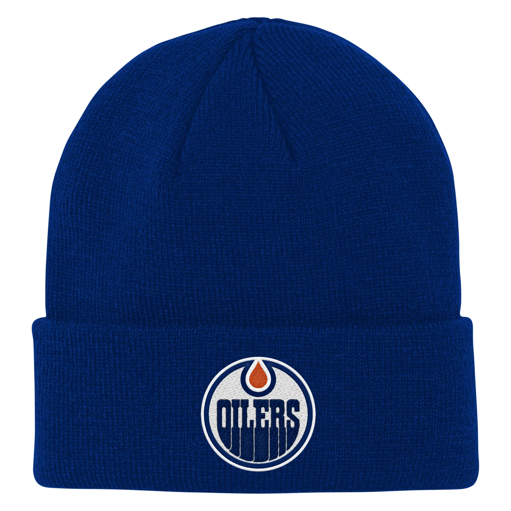 Edmonton Oilers Youth Outerstuff Blue Fast Track Toque - Image 2
