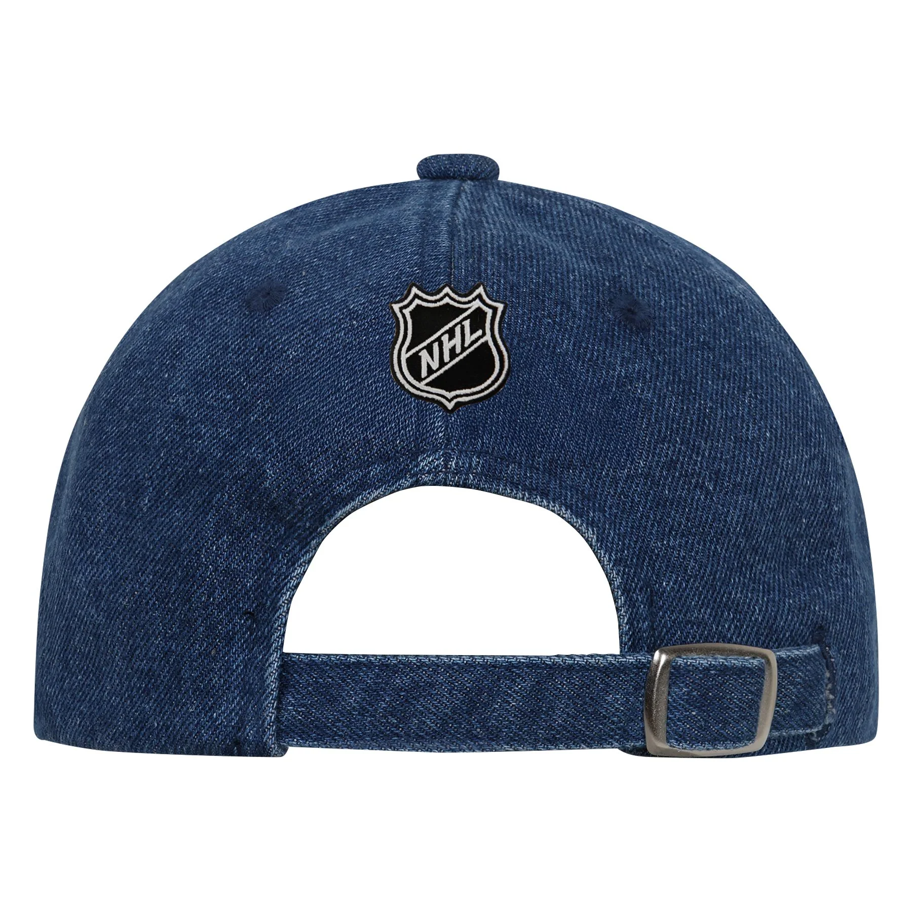 Edmonton Oilers Youth Outerstuff Denim Slouch Adjustable Hat - Image 2