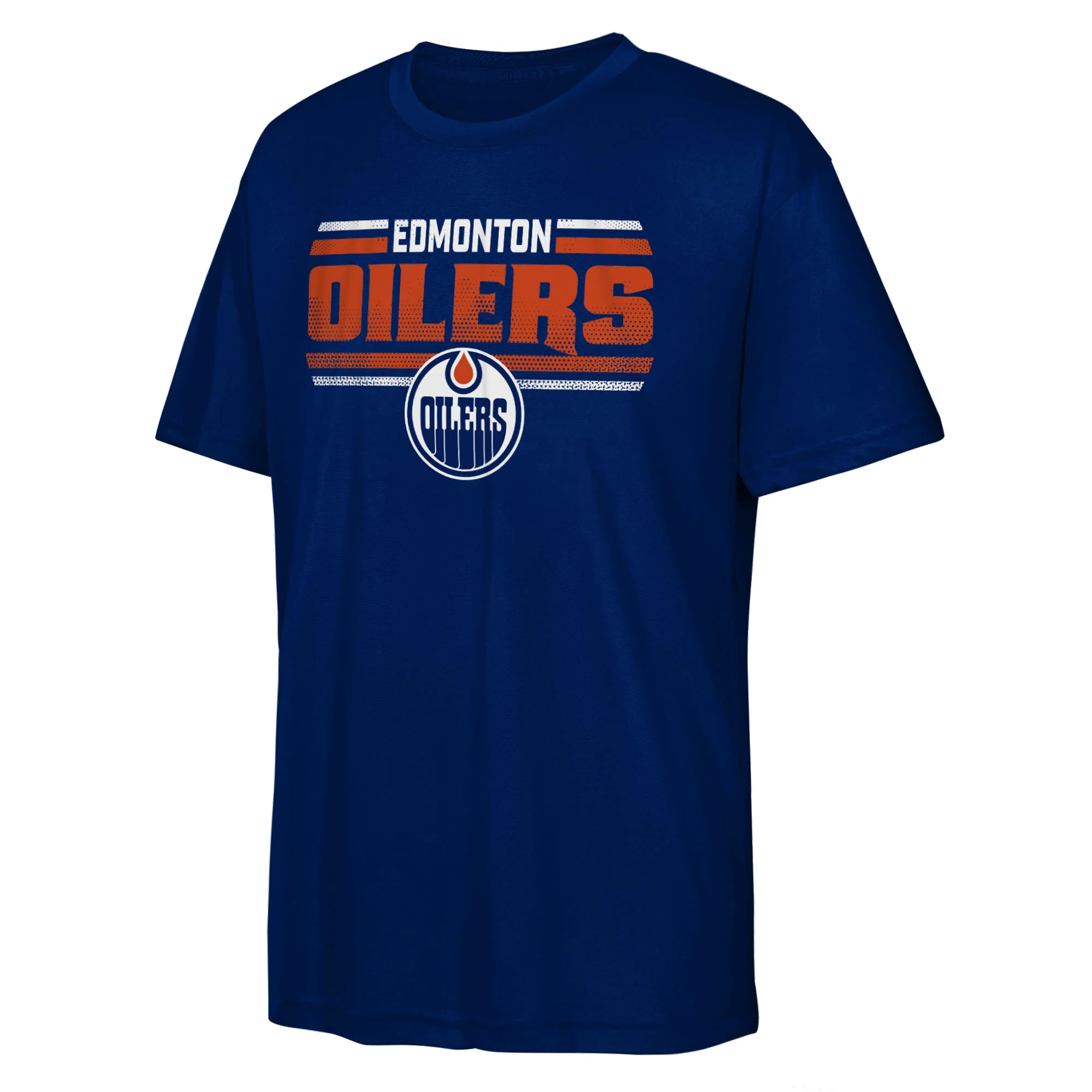 Edmonton Oilers Youth Outerstuff Electric Snipe Ultra Navy T-Shirt
