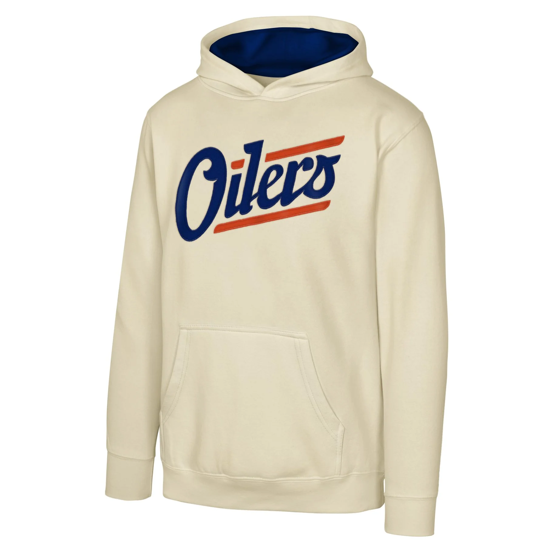 Edmonton Oilers Youth Outerstuff Prime Alternate Cream Hoodie