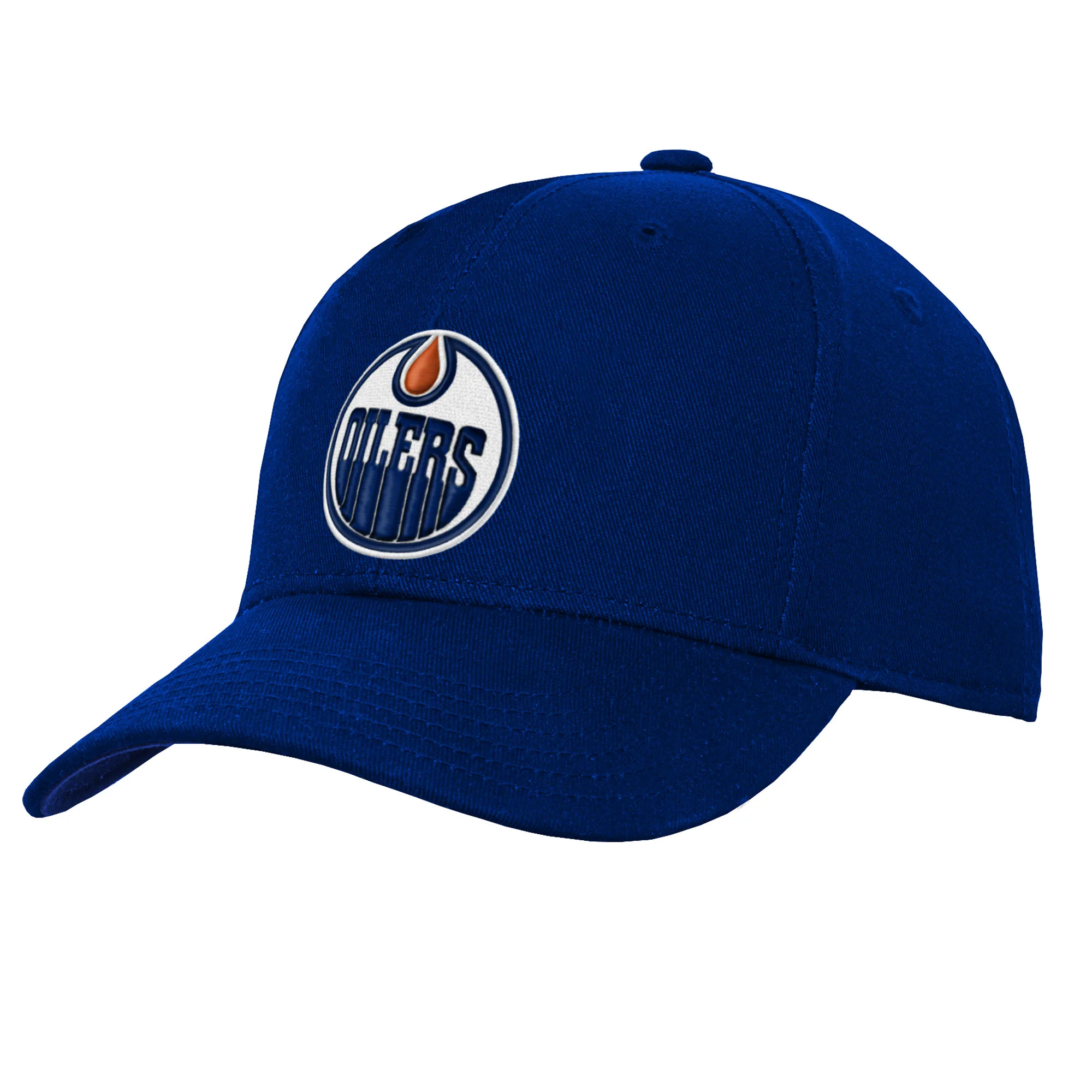 Edmonton Oilers Youth Outerstuff Royal Structured Flex Hat