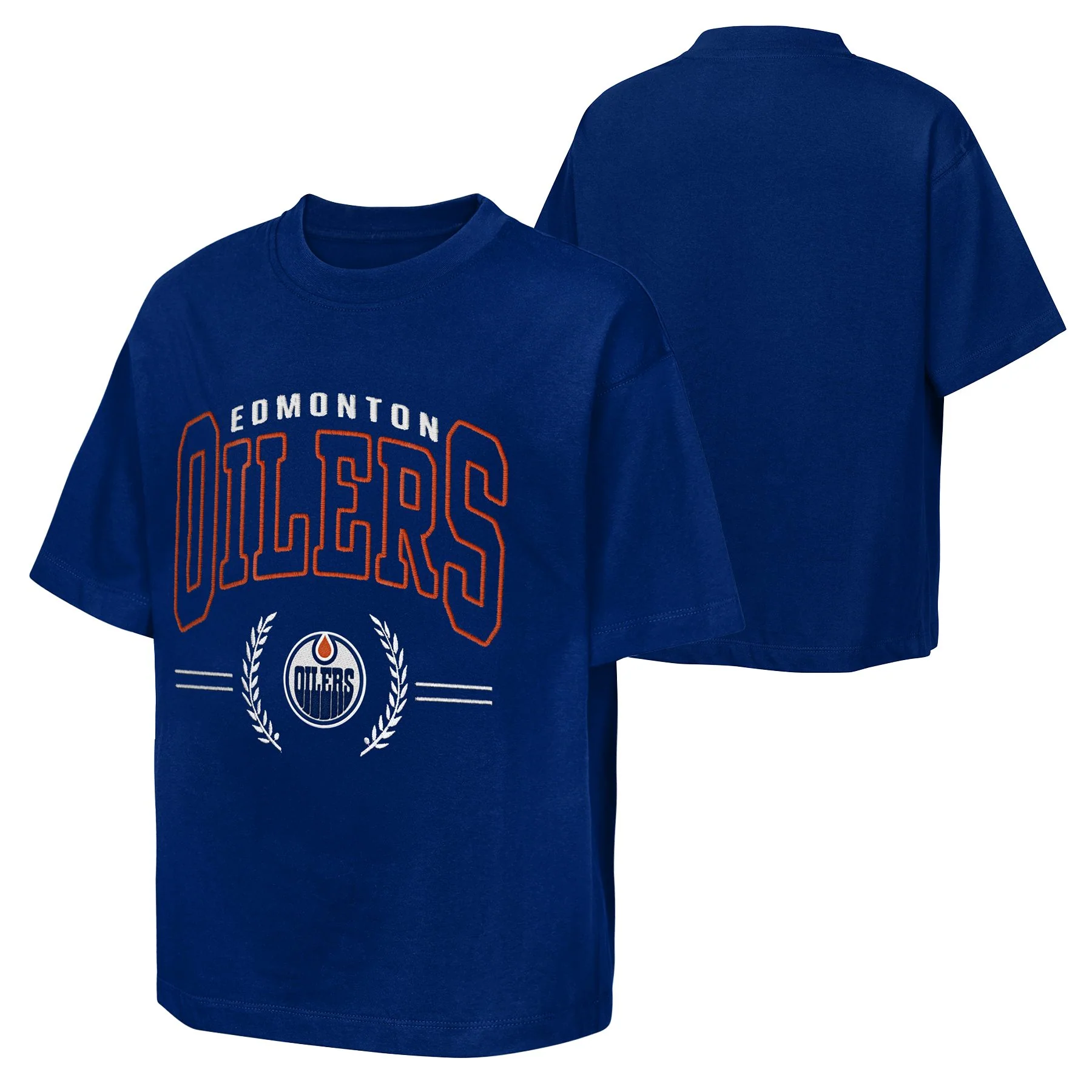 Edmonton Oilers Youth Outerstuff World Class Blue T-Shirt - Image 3