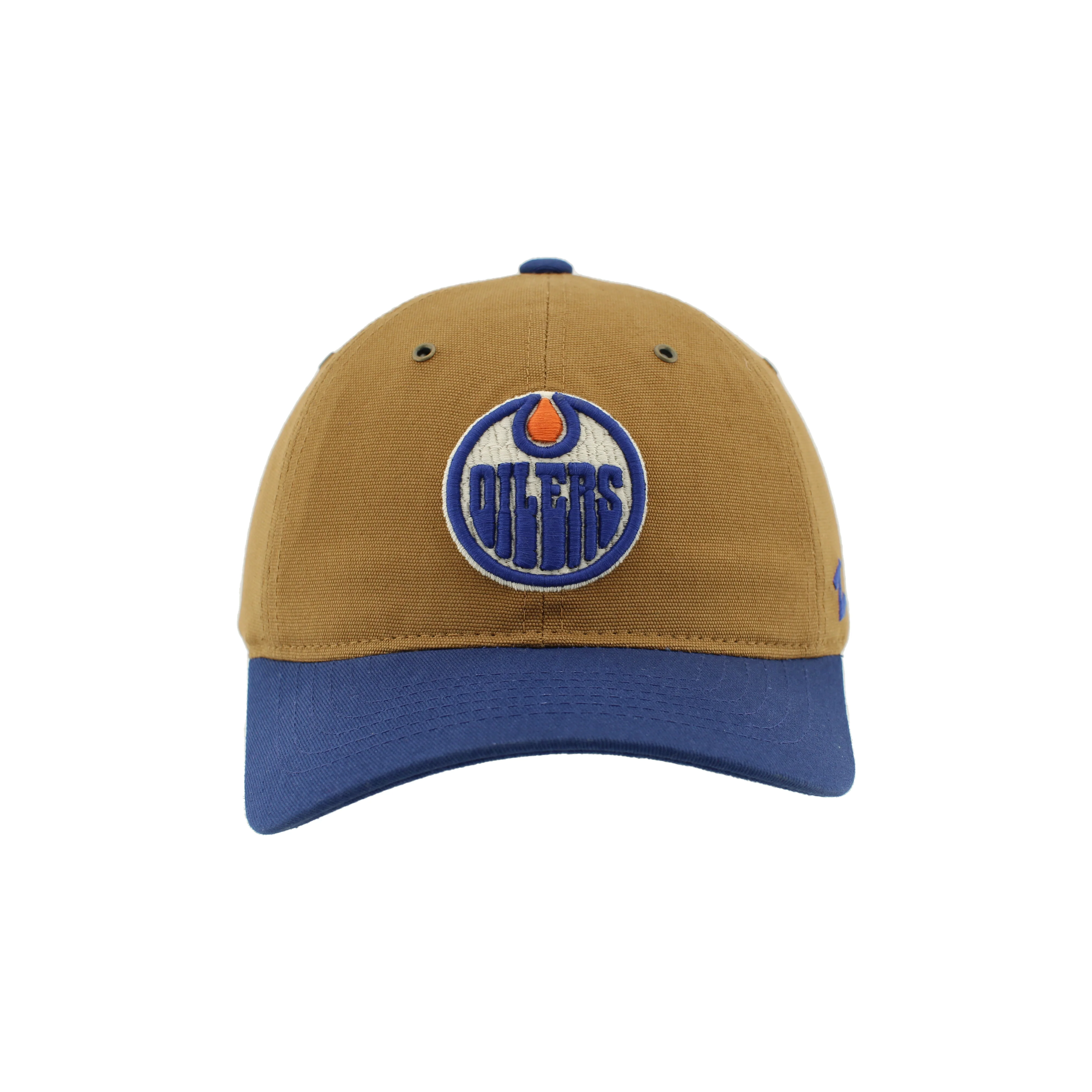 Edmonton Oilers Zephyr Brown Adjustable Hat - Image 5