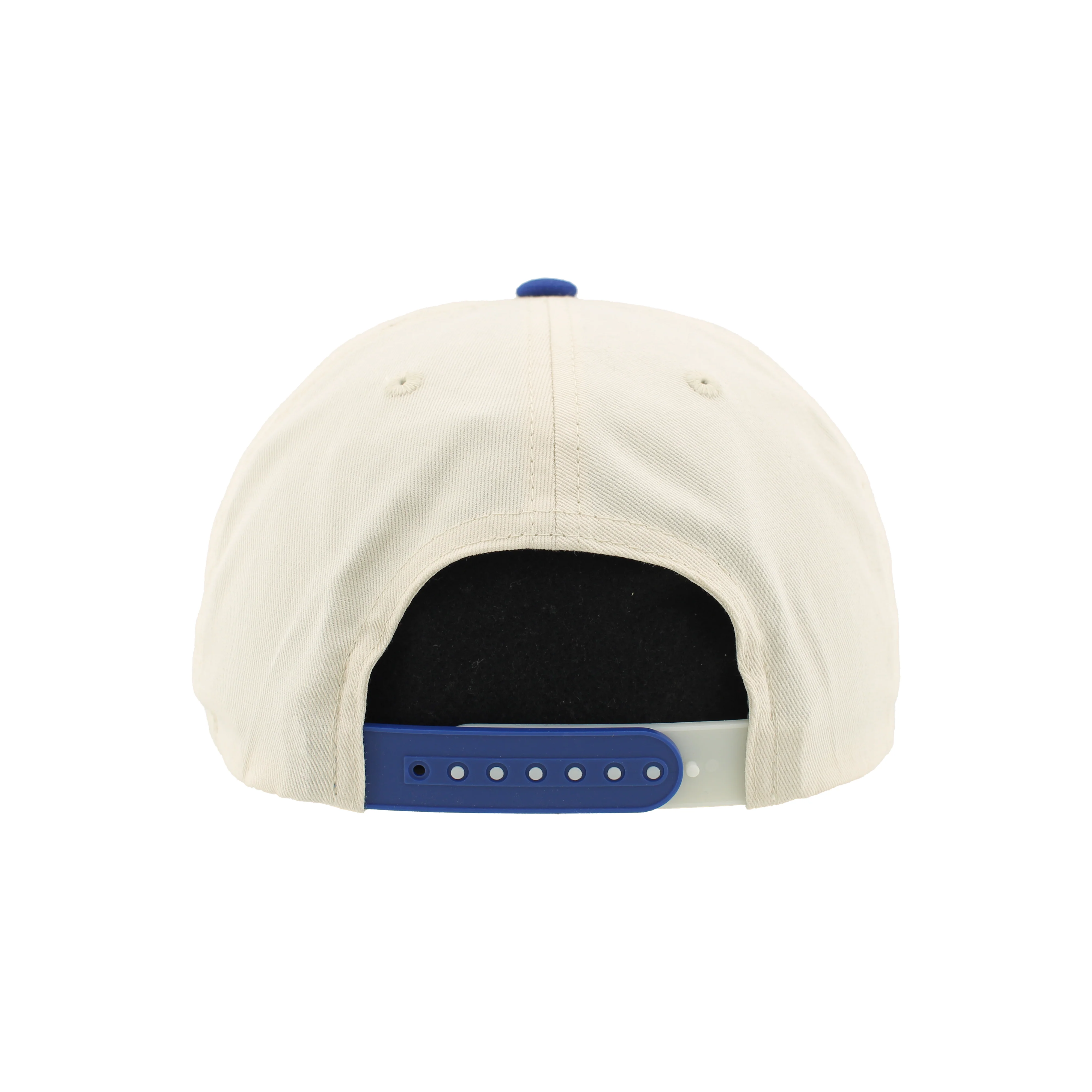 Edmonton Oilers Zephyr Cream & Blue Alternate Logo Finale Snapback Hat - Image 2