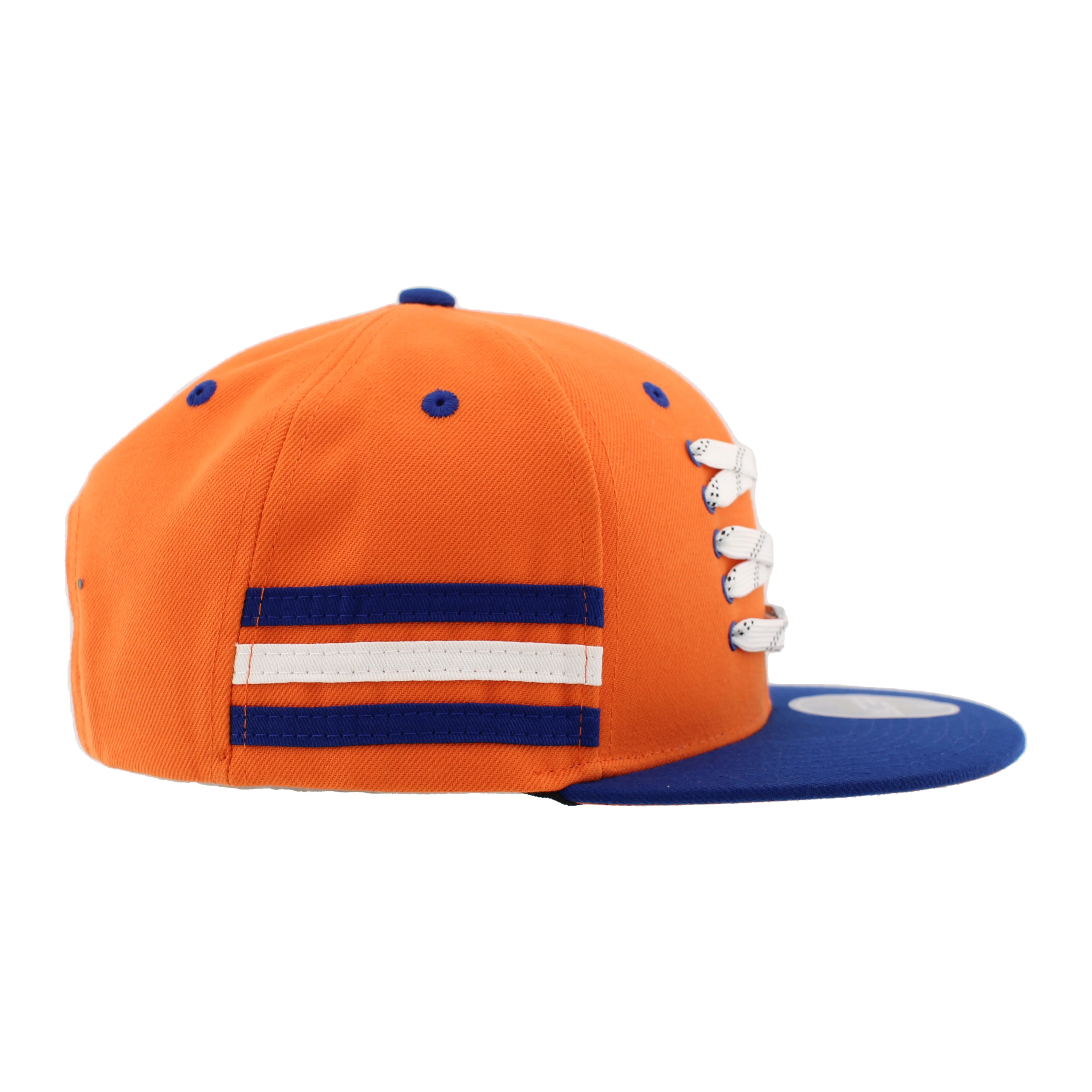 Edmonton Oilers Zephyr Orange Lacer Snapback Hat - Image 7