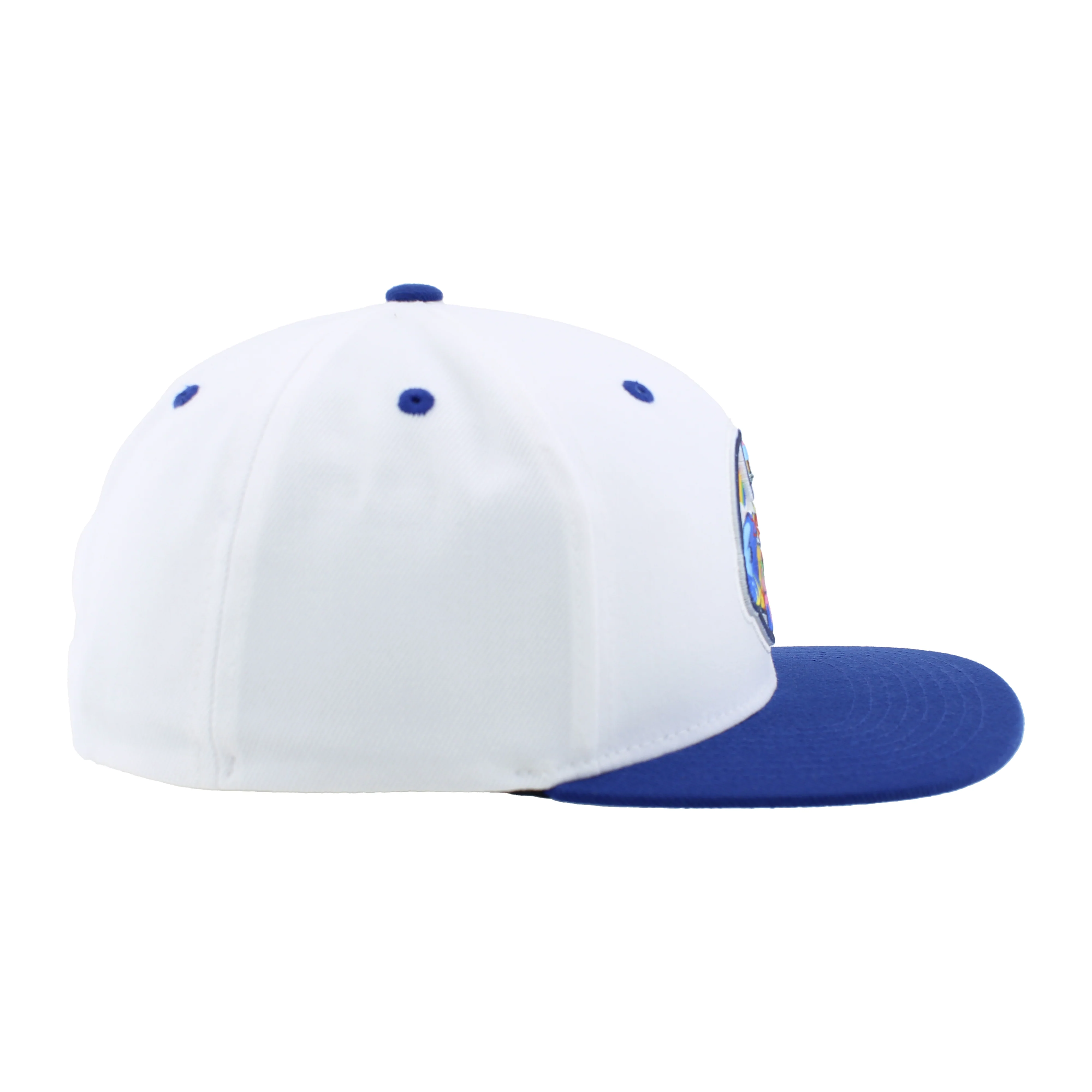 Edmonton Oilers Zephyr Pride White & Blue Snapback Hat - Image 7