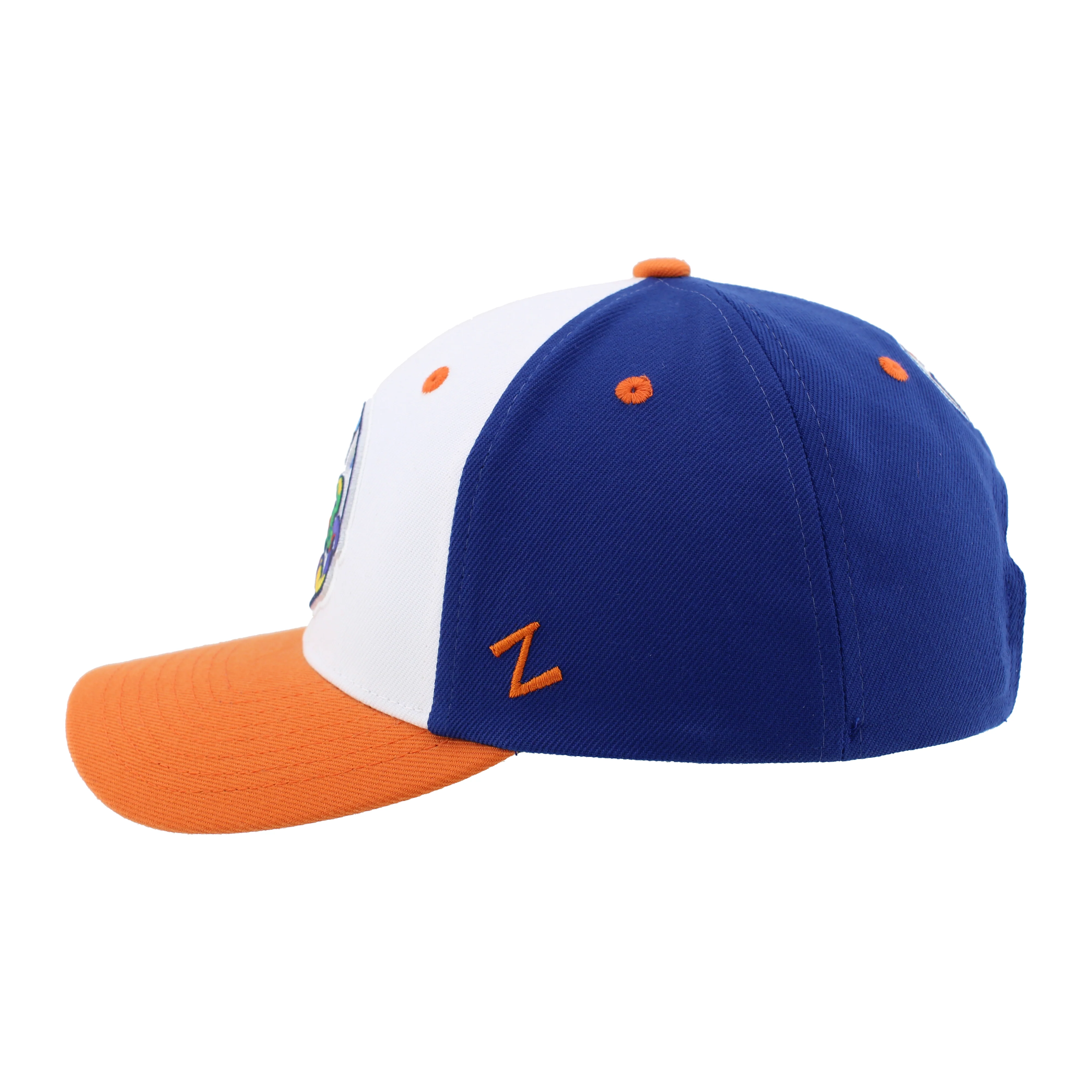 Edmonton Oilers Zephyr Pride White & Orange Snapback Hat - Image 6