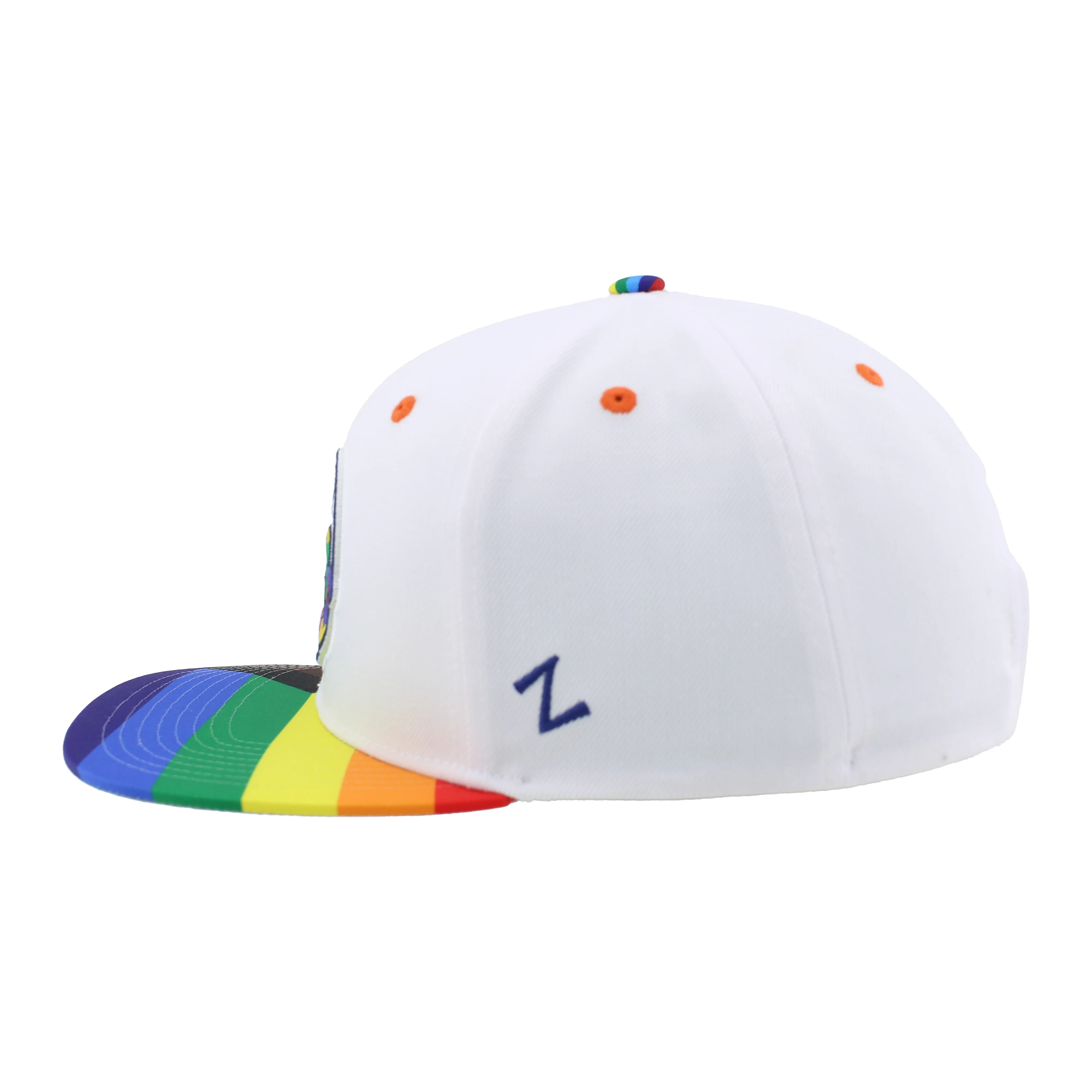 Edmonton Oilers Zephyr Pride Snapback Hat - Image 7