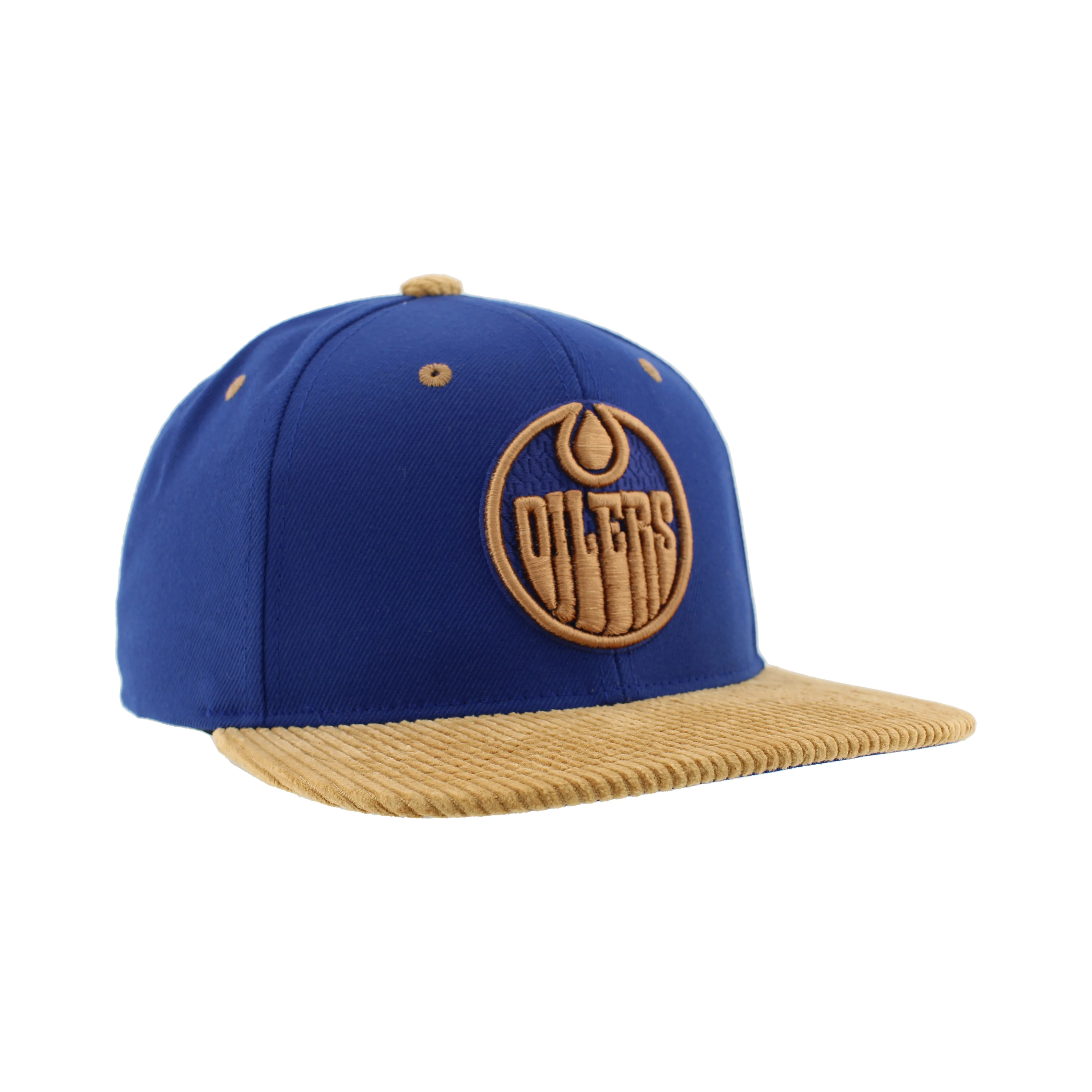 Edmonton Oilers Zephyr Royal Cozyruss Snapback Hat - Image 3