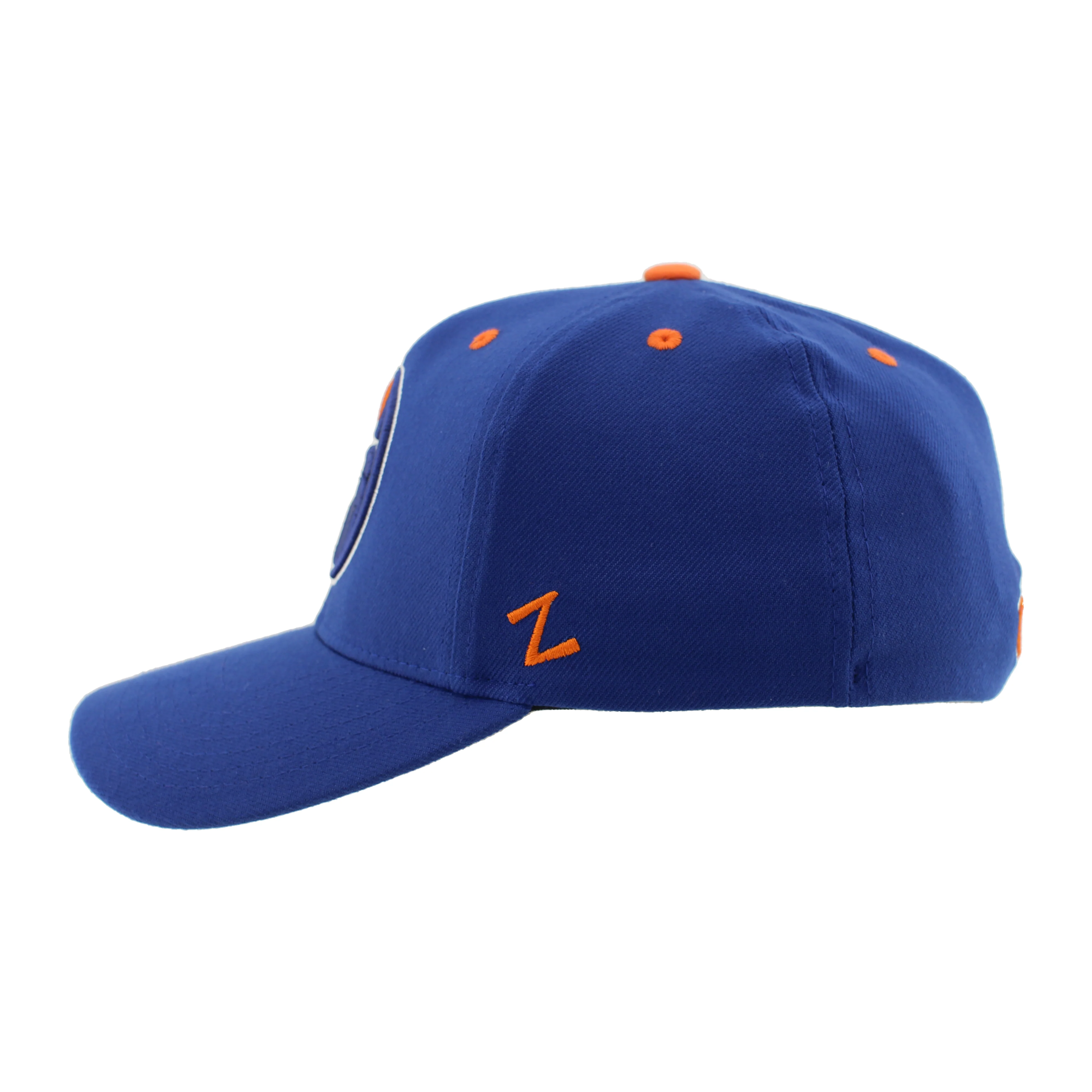 Edmonton Oilers Zephyr Royal Flex Hat - Image 6