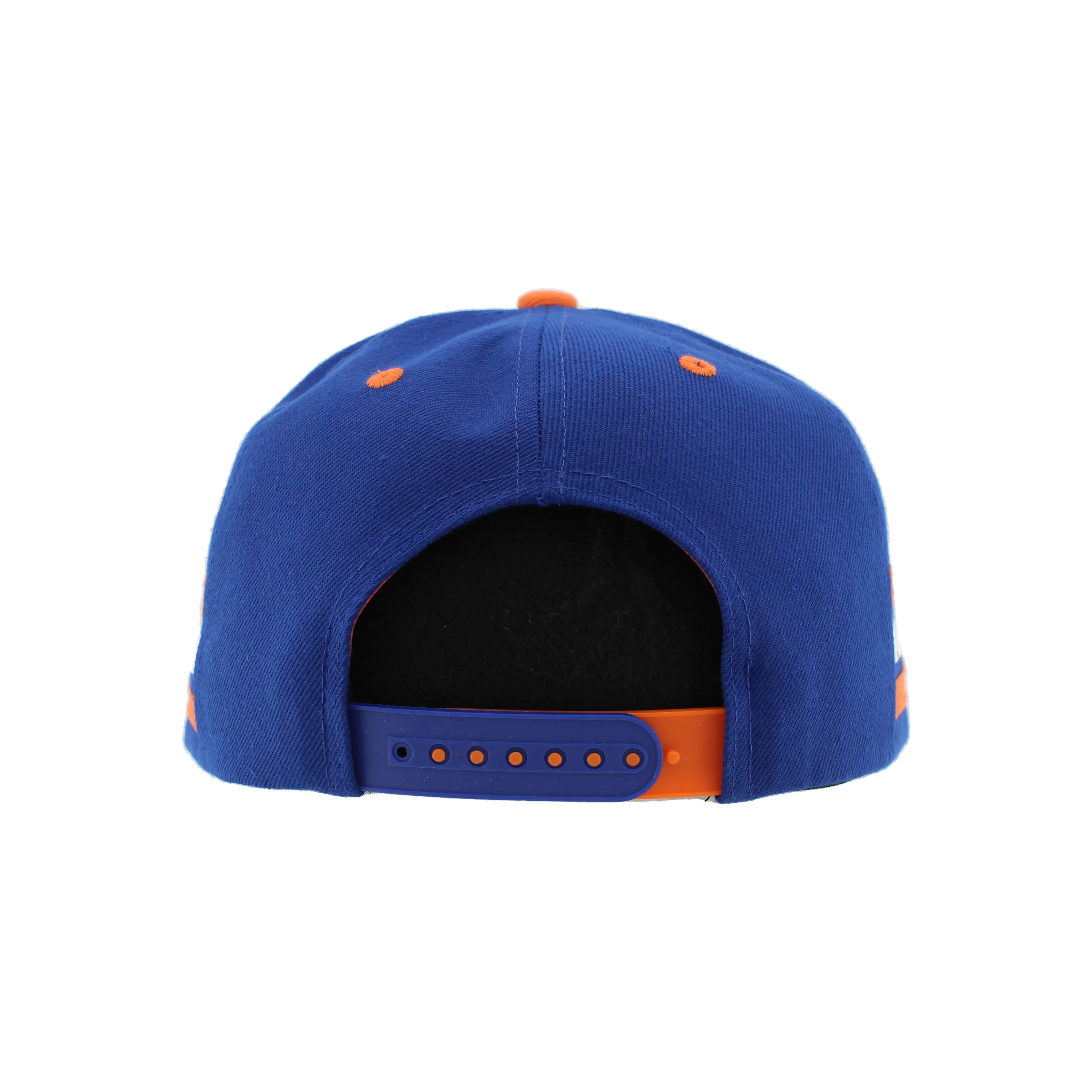 Edmonton Oilers Zephyr Royal Locker Room Lacer Snapback Hat - Image 2