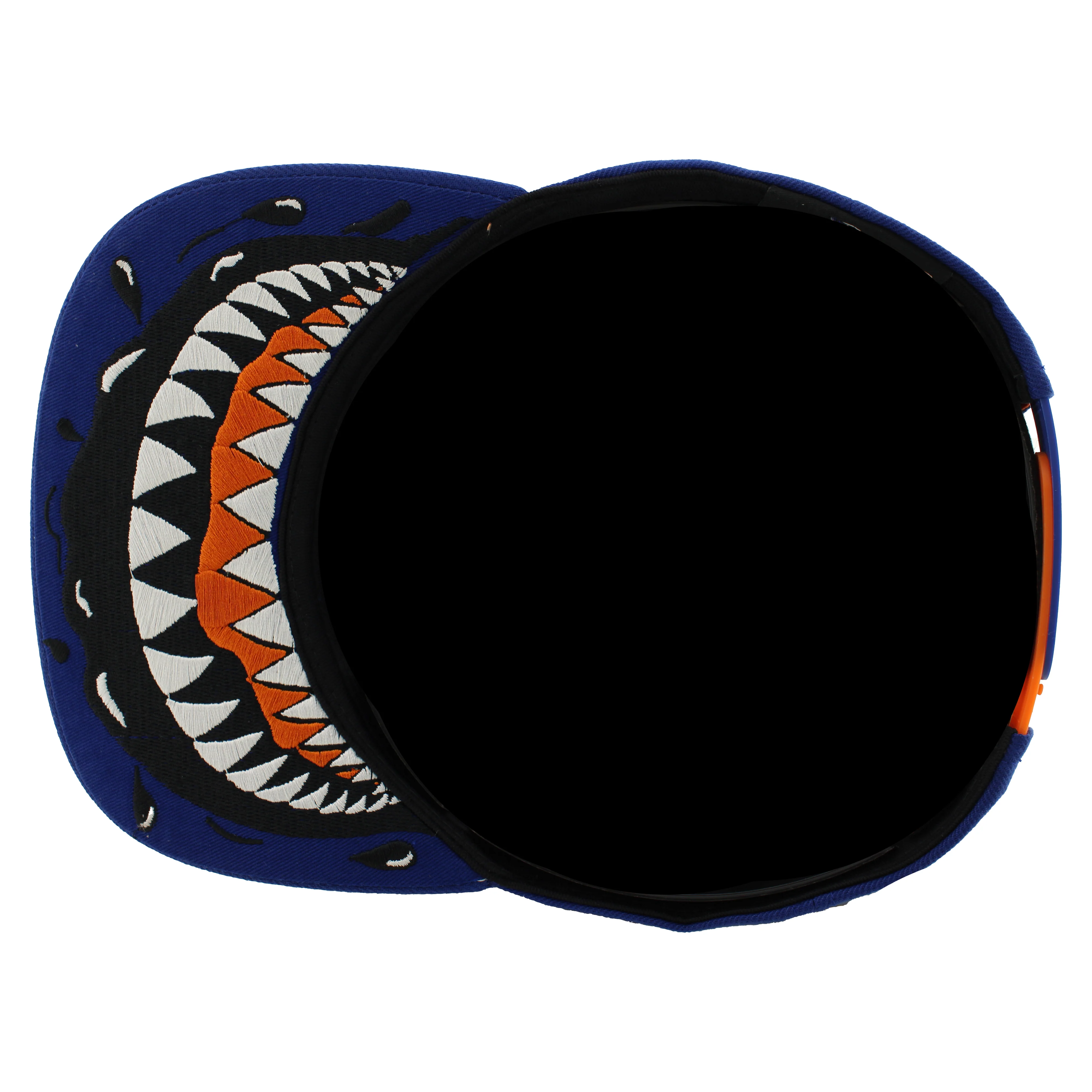 Edmonton Oilers Zephyr Royal Menace Snapback Hat - Image 8