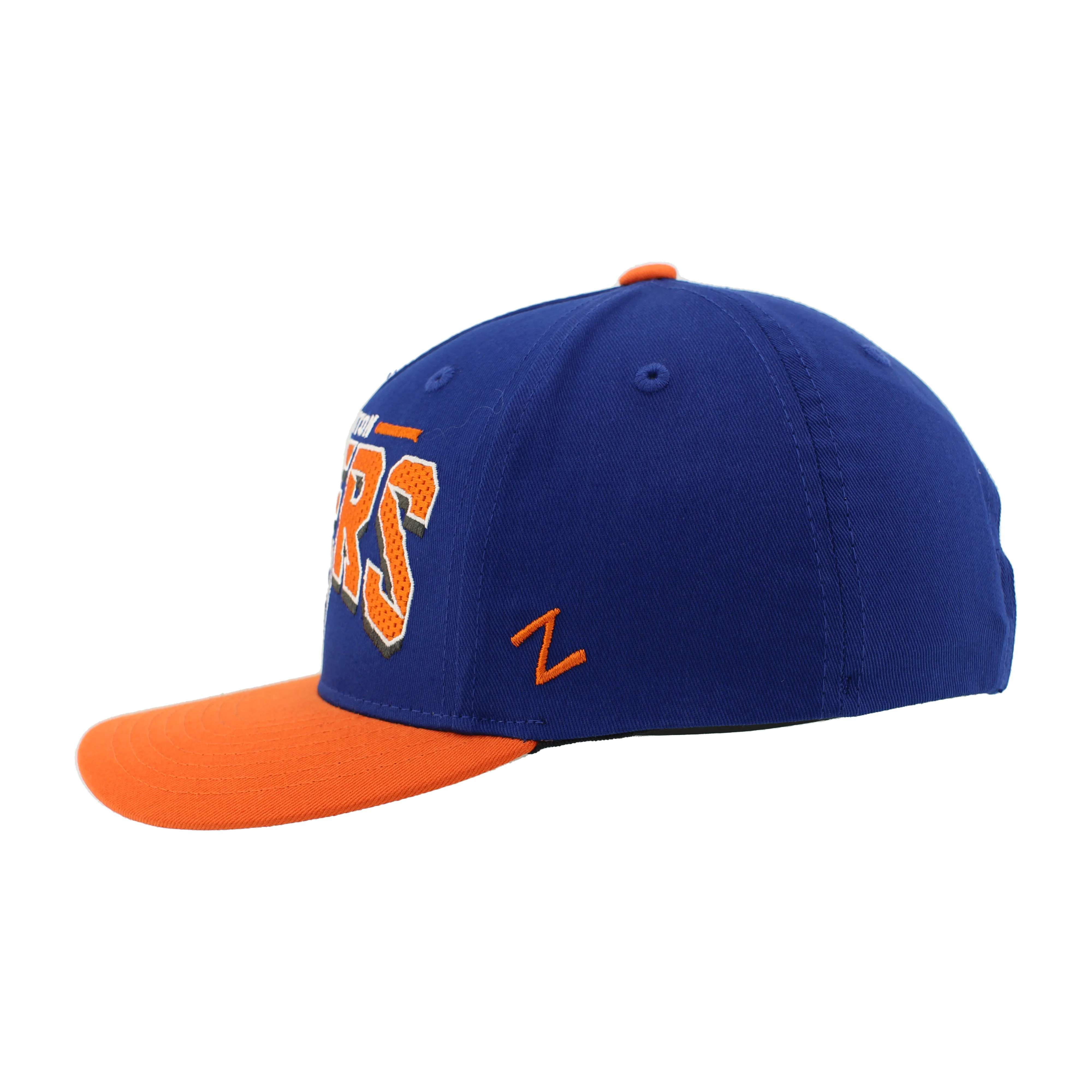 Edmonton Oilers Zephyr Royal Westward Snapback Hat - Image 6