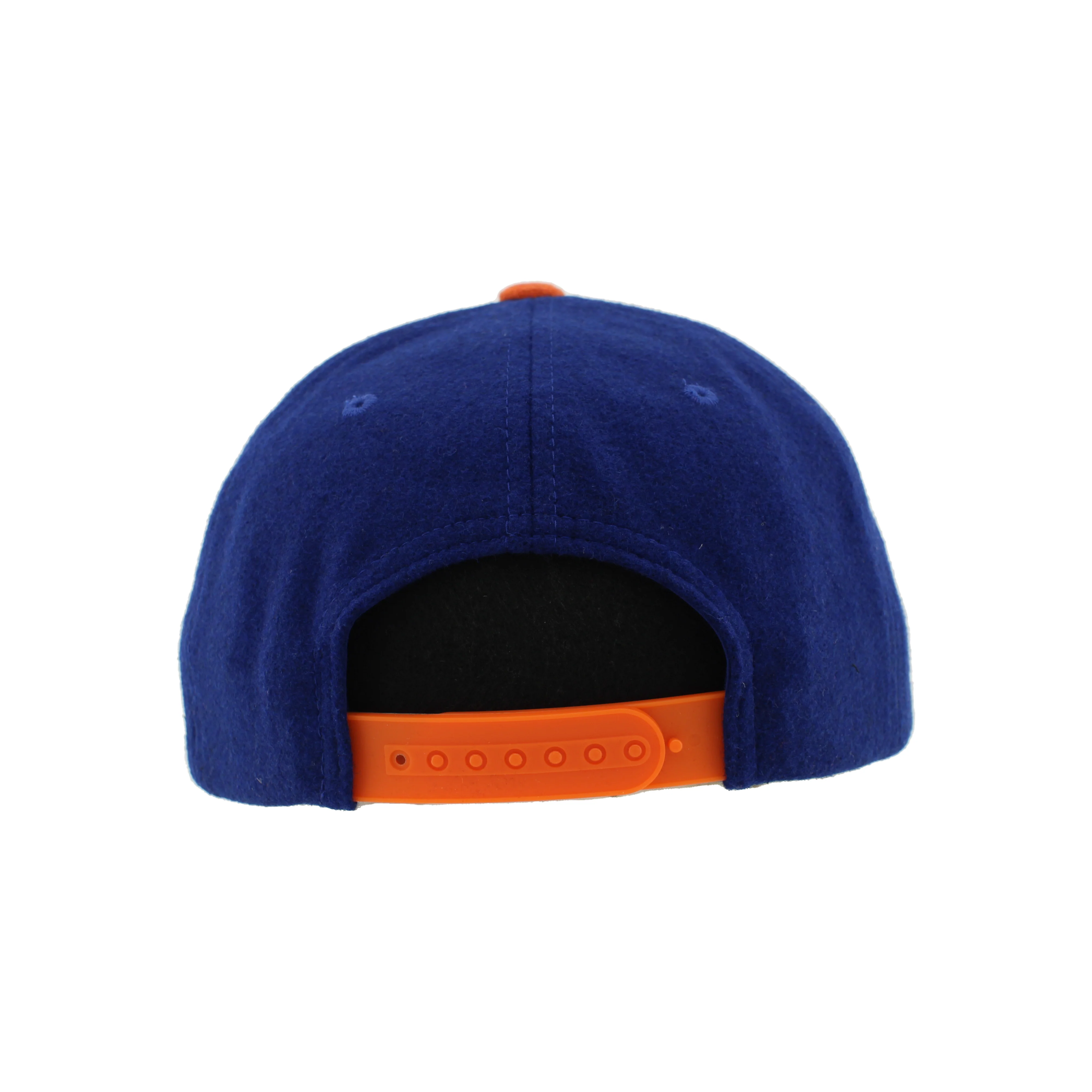 Edmonton Oilers Zephyr Royal Wool Snapback Hat - Image 2