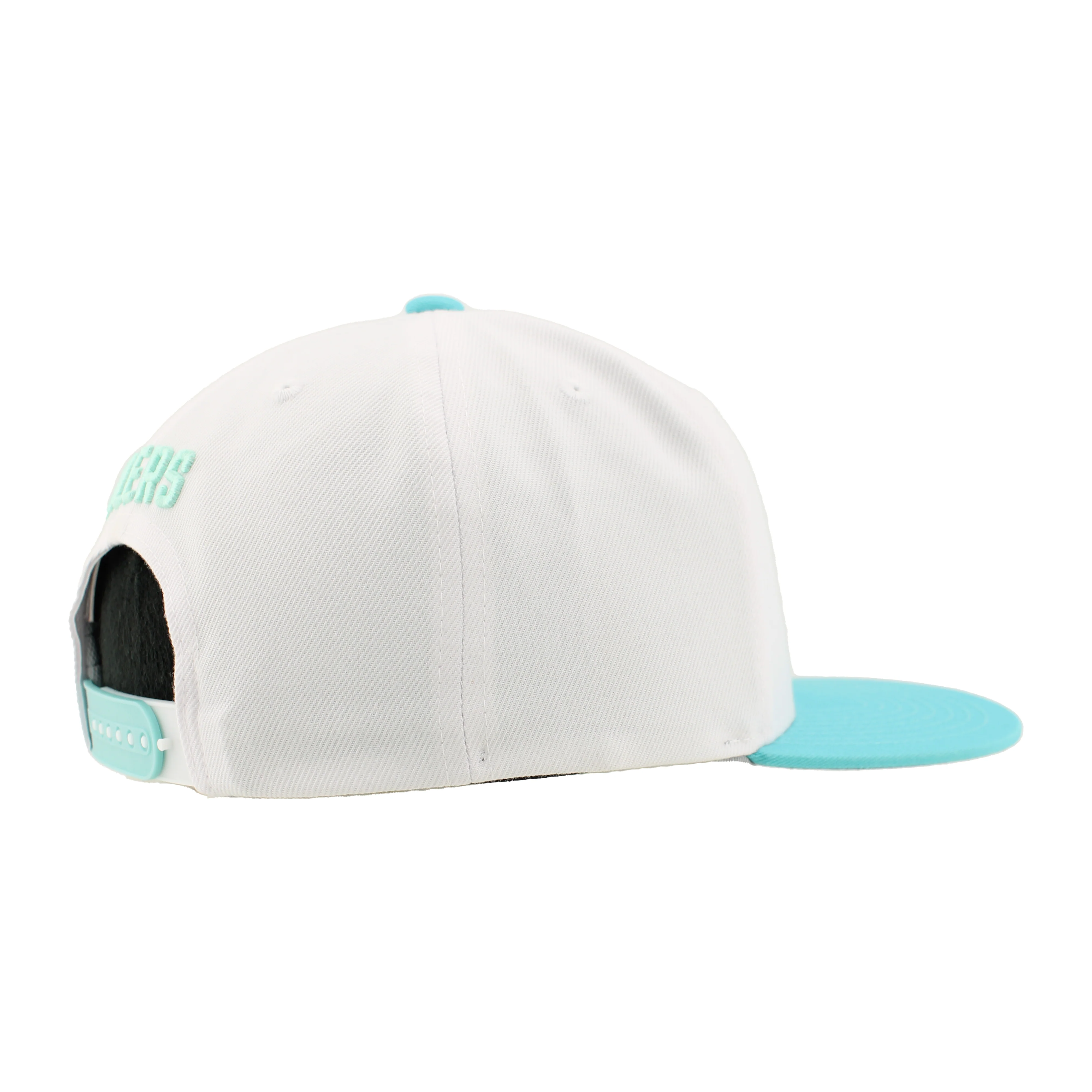 Edmonton Oilers Zephyr White Eazytiff Snapback Hat - Image 4