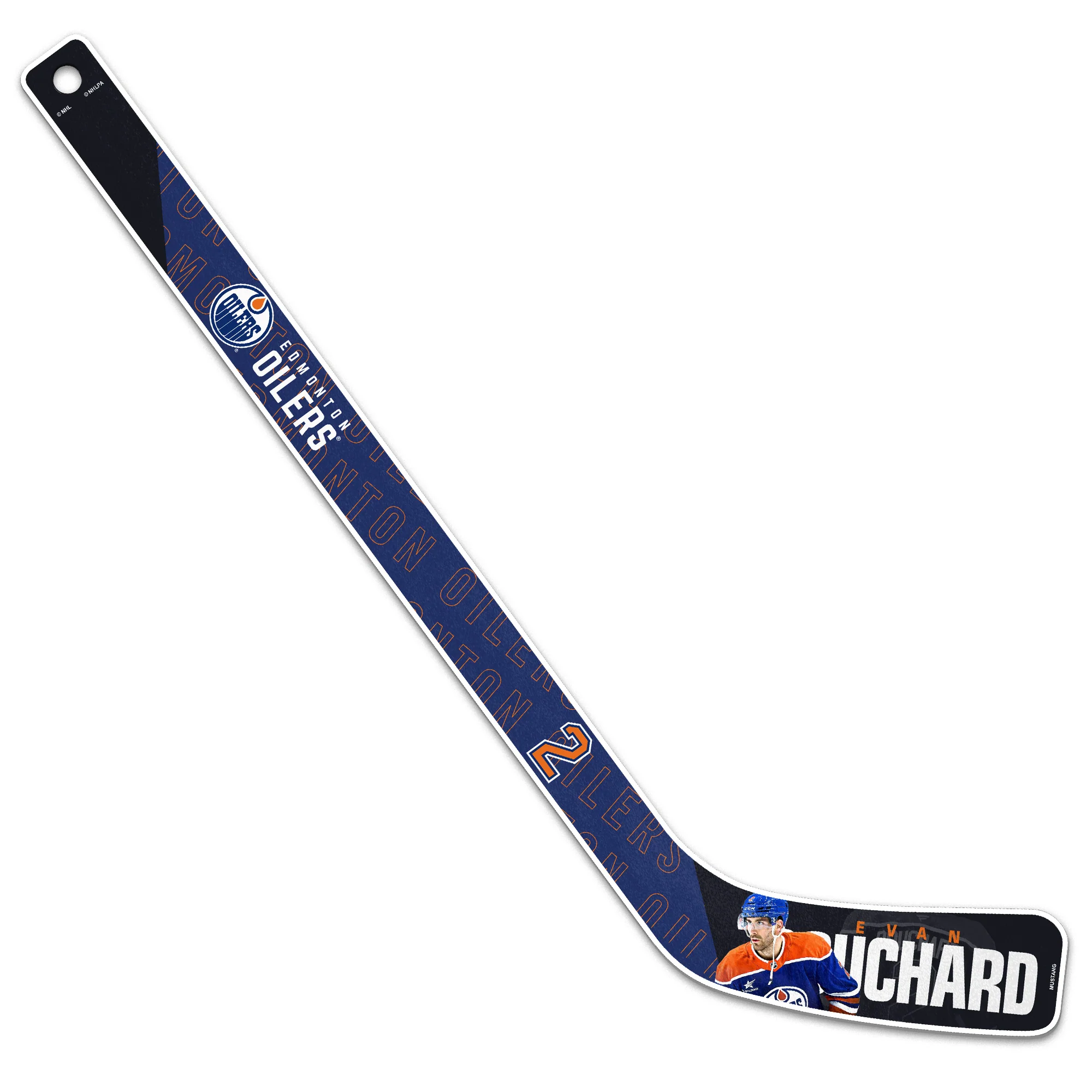 Evan Bouchard Edmonton Oilers Player Mini Stick