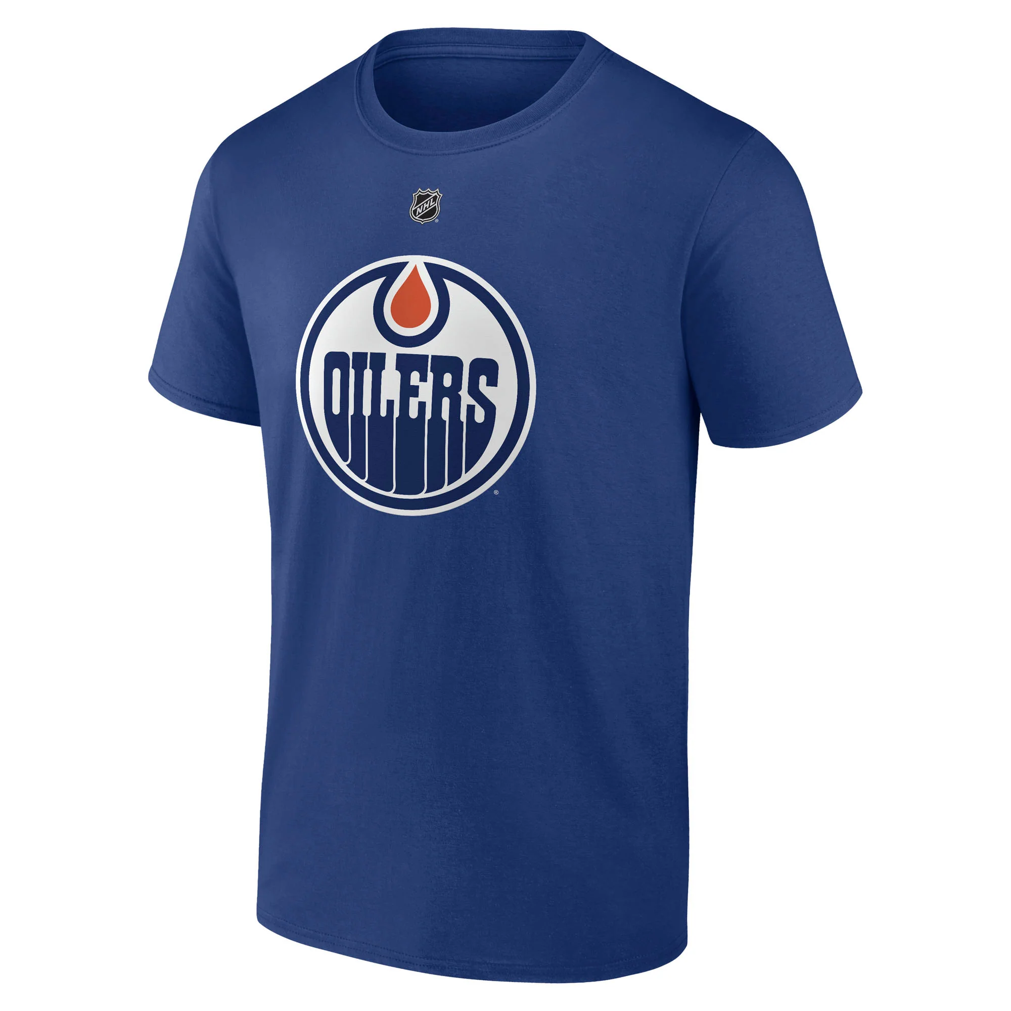 Evander Kane Edmonton Oilers Name & Number Blue T-Shirt - Image 2