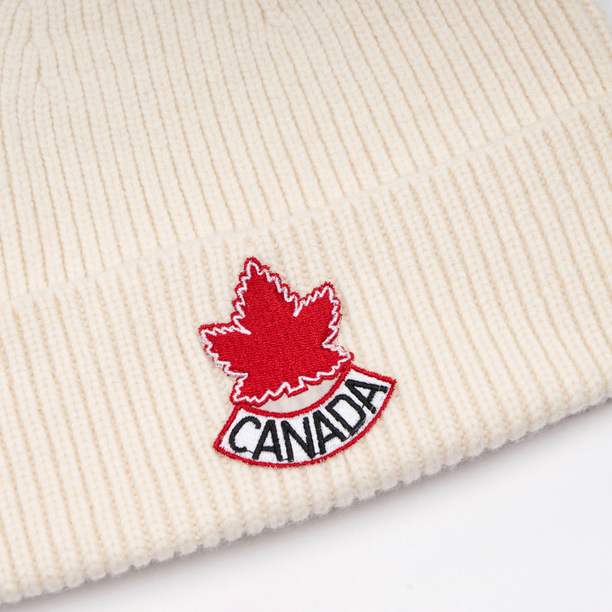 Hockey Canada Sports Club Atelier by Lauren McDavid Cream Alpine Knit Toque - Image 4