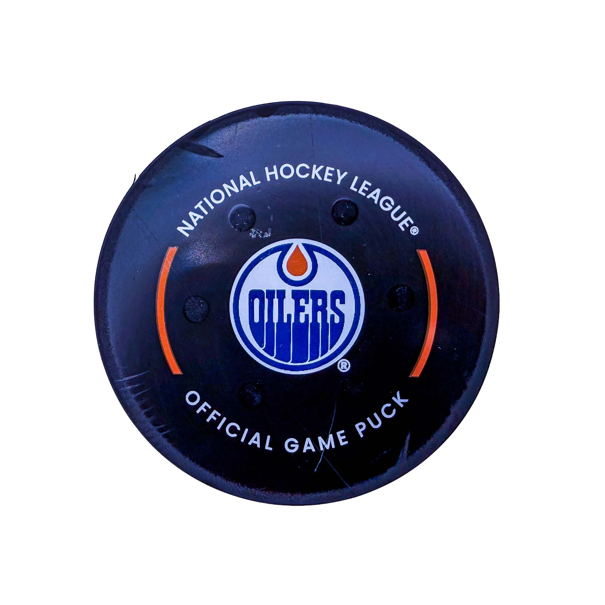 Kevin Fiala Los Angeles Kings Goal Puck - Apr. 14/2025 vs Edmonton Oilers #25086