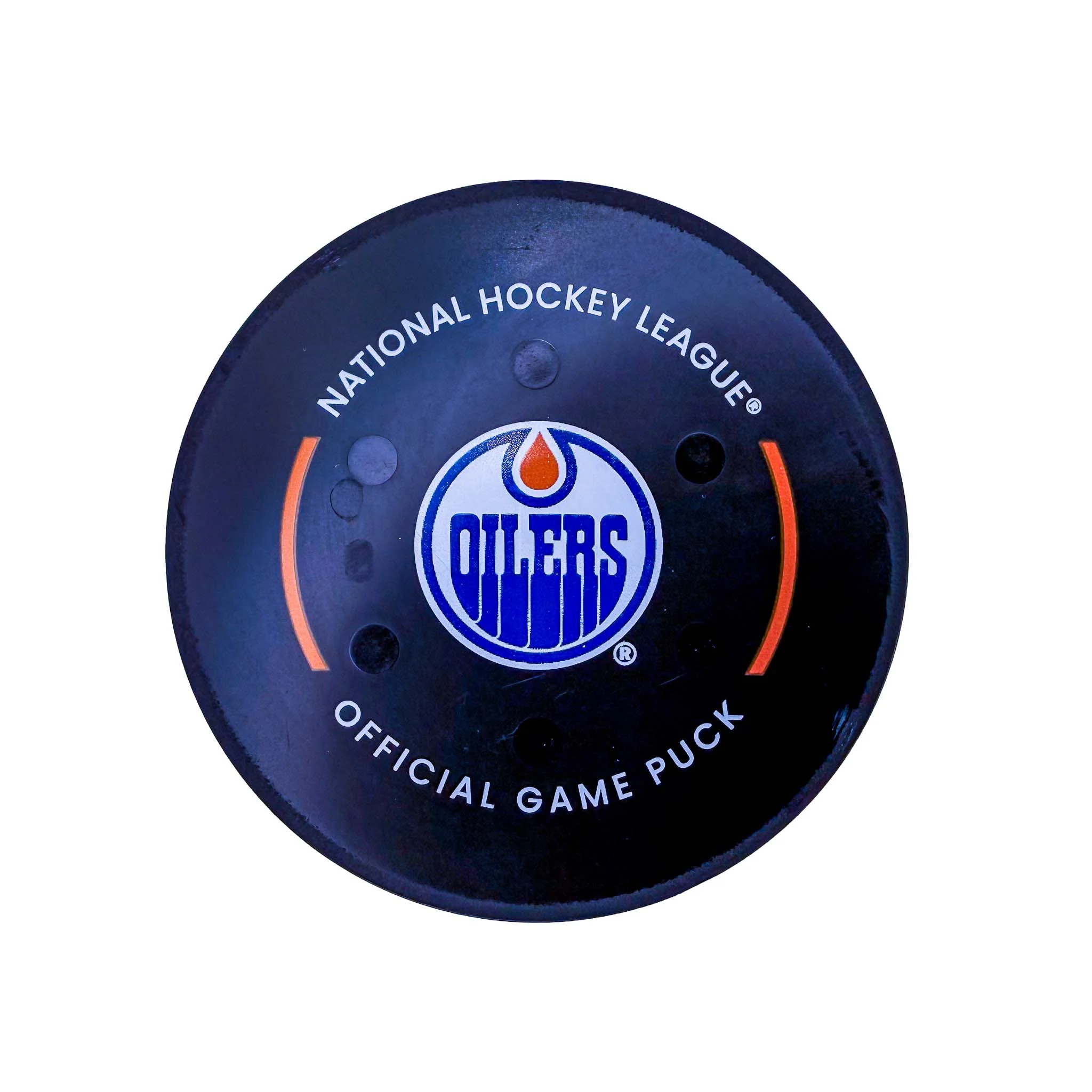 Kyle Connor Winnipeg Jets Goal Puck - Mar. 20/2025 vs Edmonton Oilers #25053