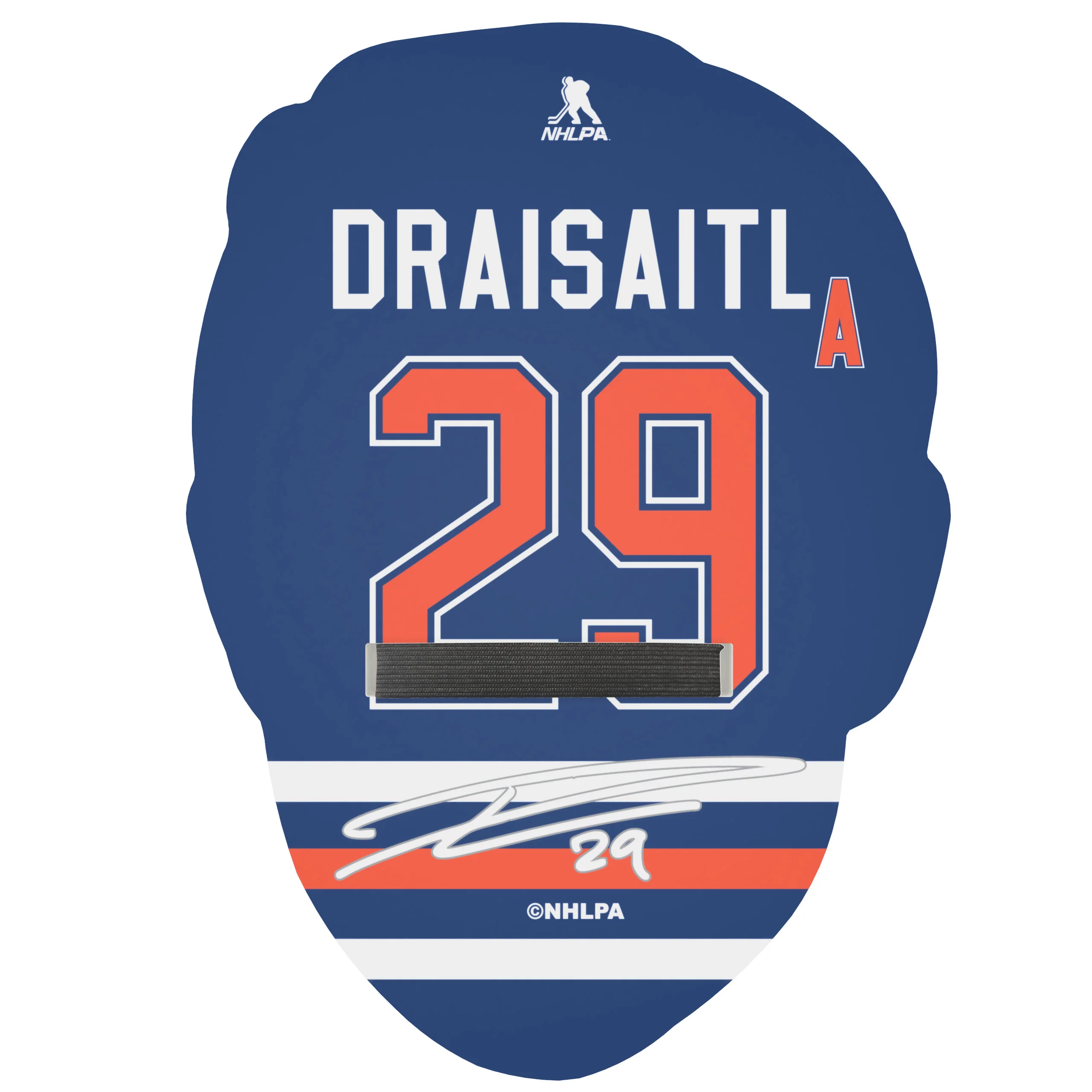 Leon Draisaitl Edmonton Oilers 12" x 16.5" Foam Fan Sign - Image 2